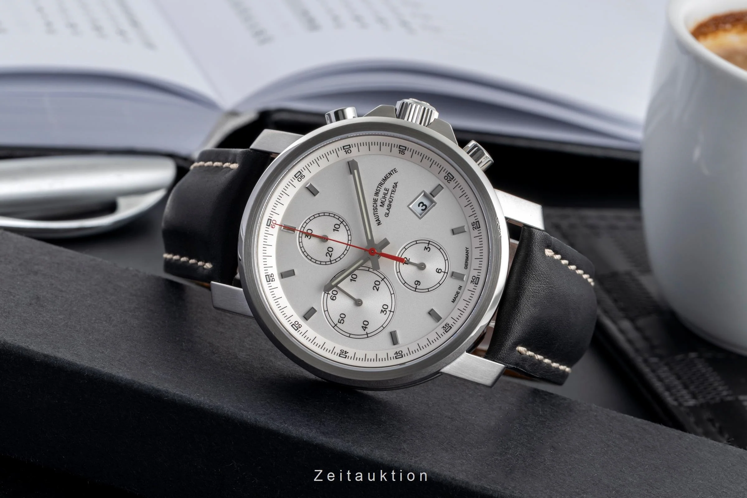 Mühle 29er Chronograph chronograph steel automatic men's watch M1-25-41-LB  [2503607] - Image 3