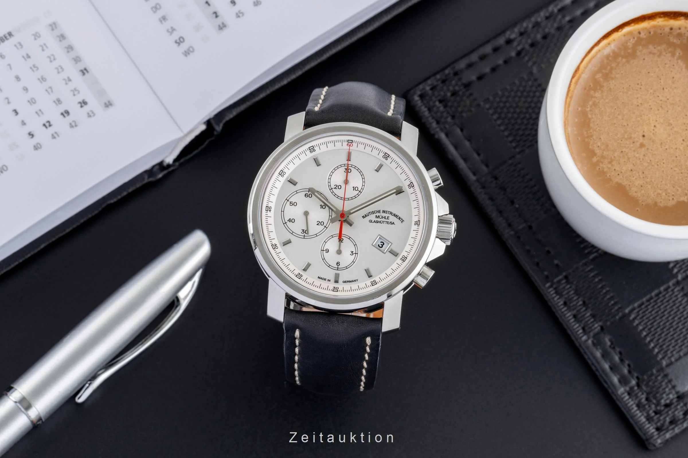 Mühle 29er Chronograph chronograph steel automatic men's watch M1-25-41-LB  [2503607] - Image 4