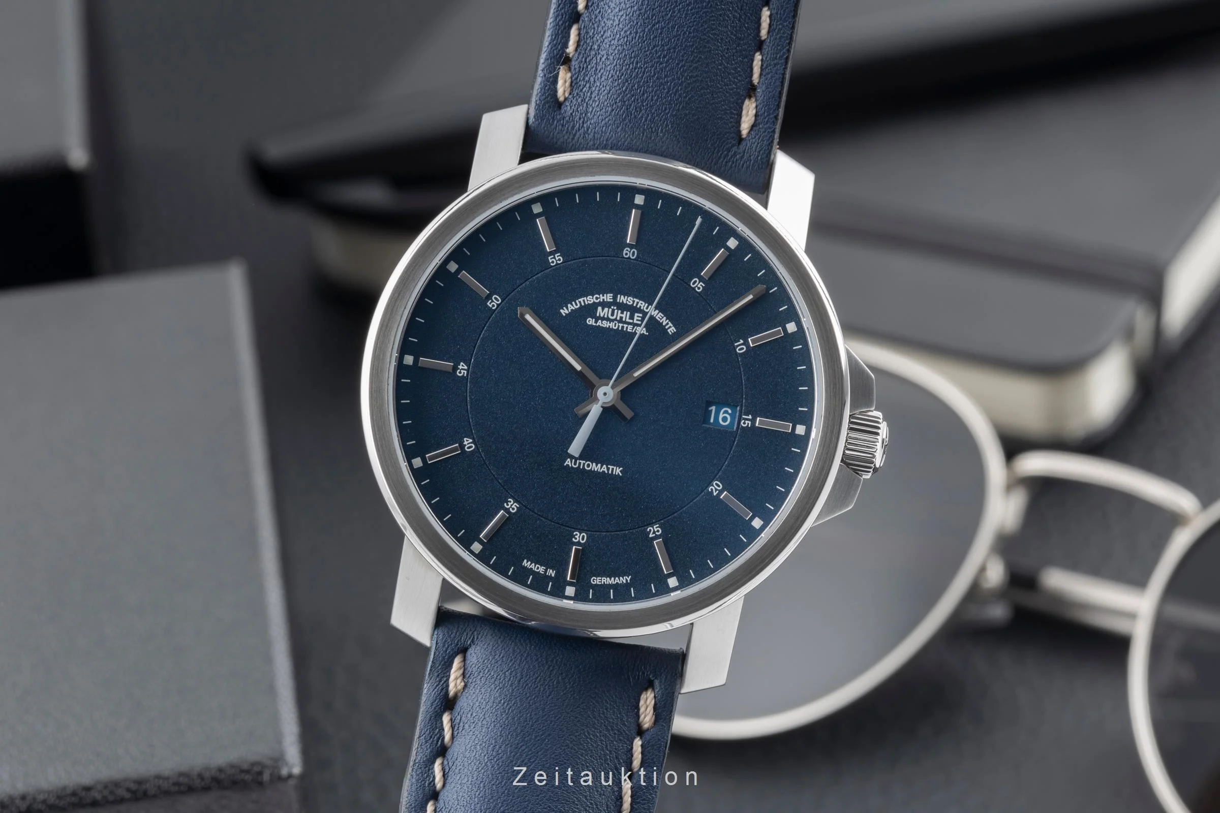 Mühle 29er steel automatic men's watch M1-25-72-200-LB  [2507300] - Image 2