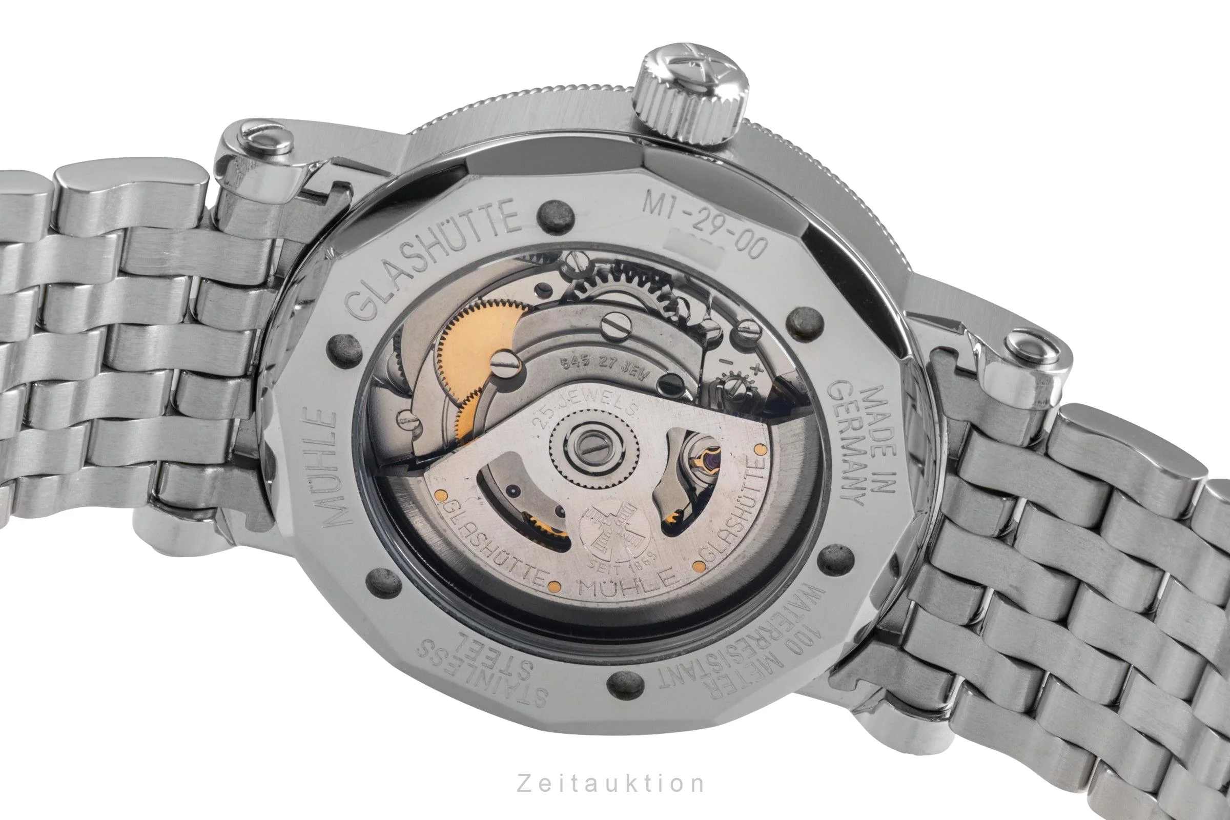 Mühle 29er steel automatic men's watch M1-29-03.MB  [2504045] - Image 11