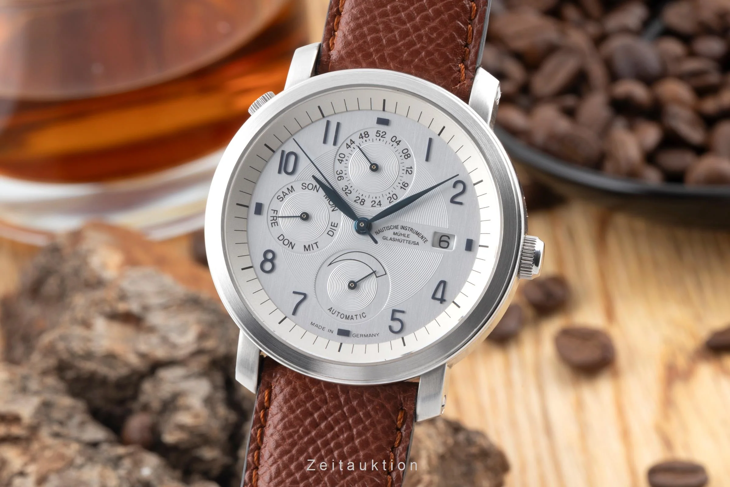 Mühle Business Timer steel automatic men's watch M13065 Limited  [2506624] - Image 2