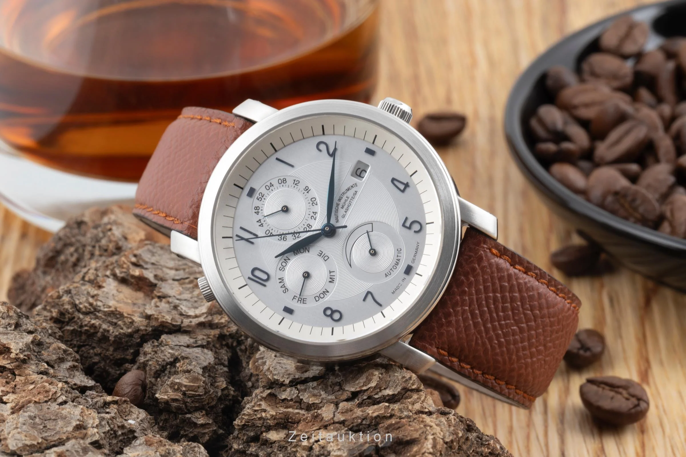 Mühle Business Timer steel automatic men's watch M13065 Limited  [2506624] - Image 3