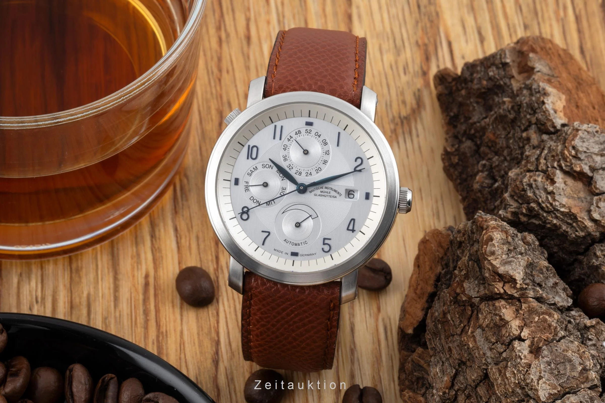 Mühle Business Timer steel automatic men's watch M13065 Limited  [2506624] - Image 4