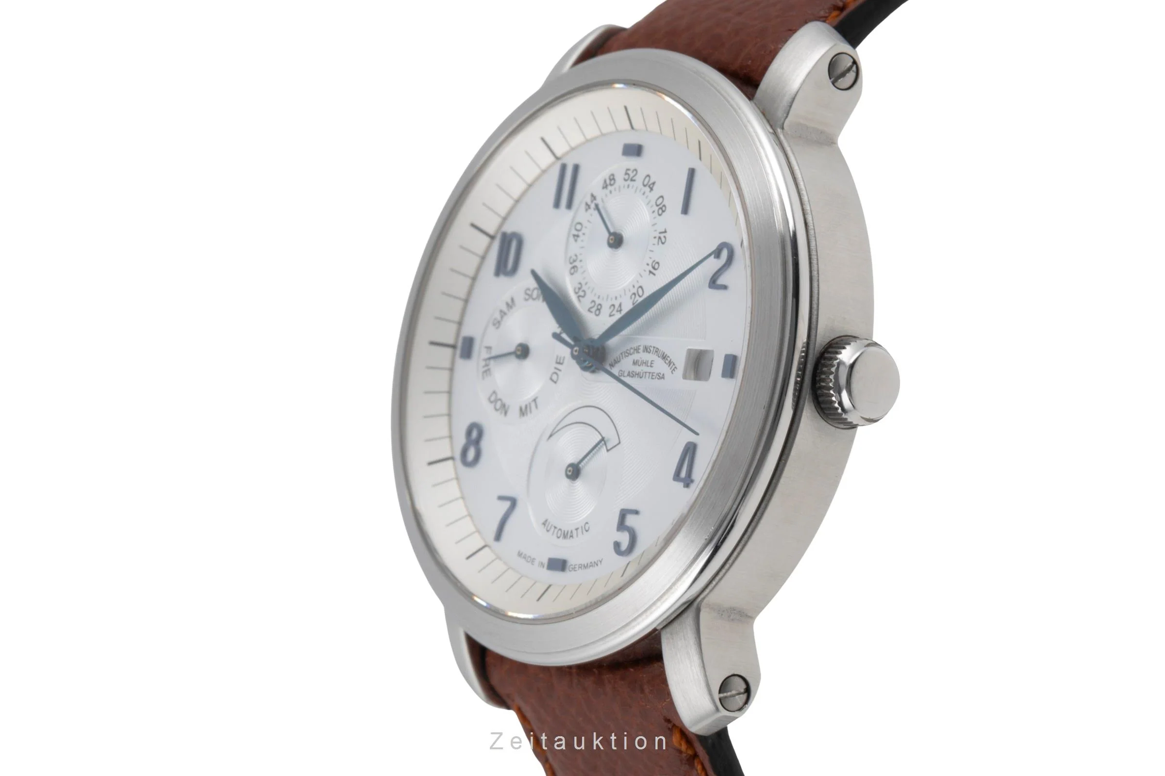 Mühle Business Timer steel automatic men's watch M13065 Limited  [2506624] - Image 7