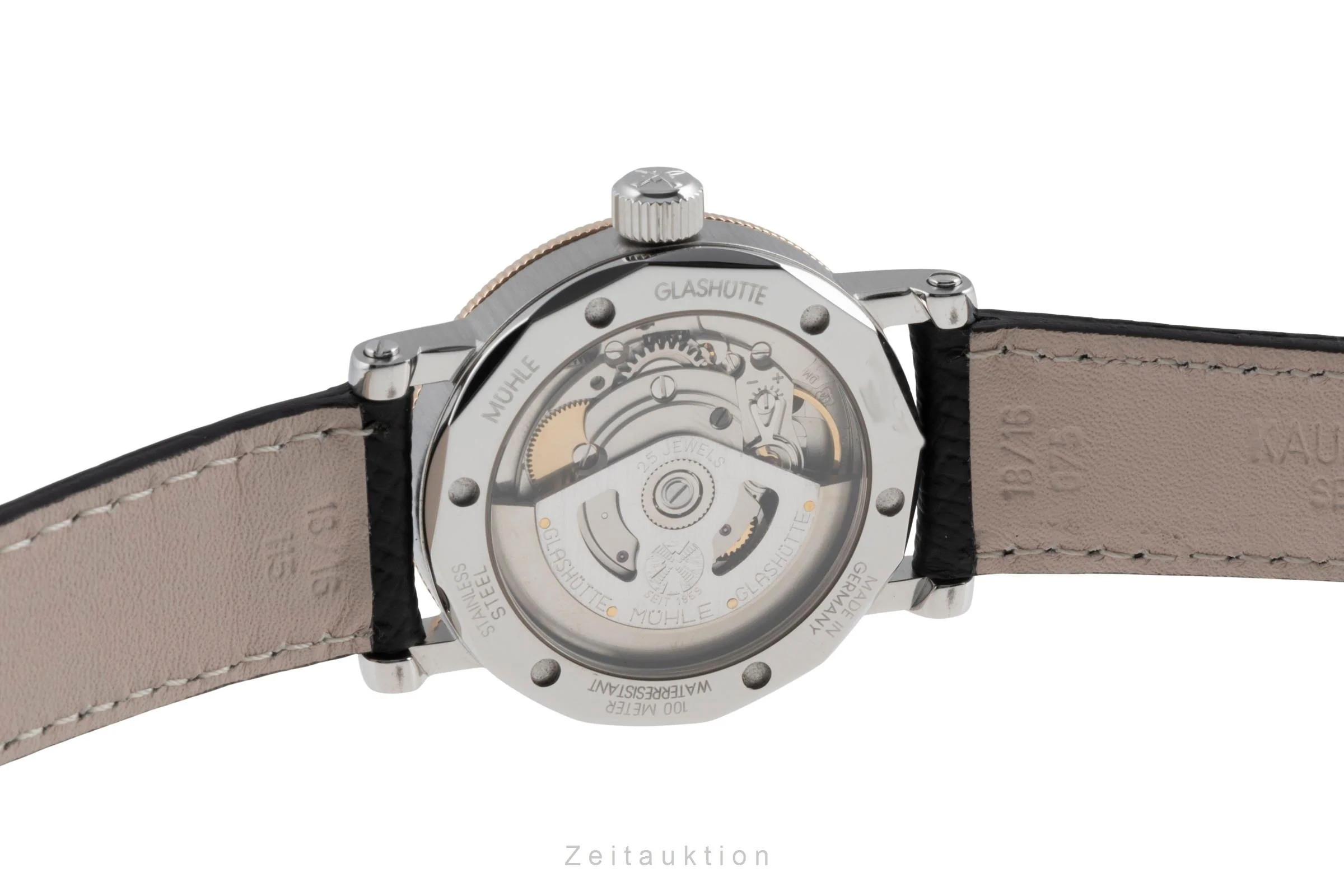 Mühle Medium steel / gold automatic men's watch M1-31-70, M31-71/3LB  [2504606] - Image 13