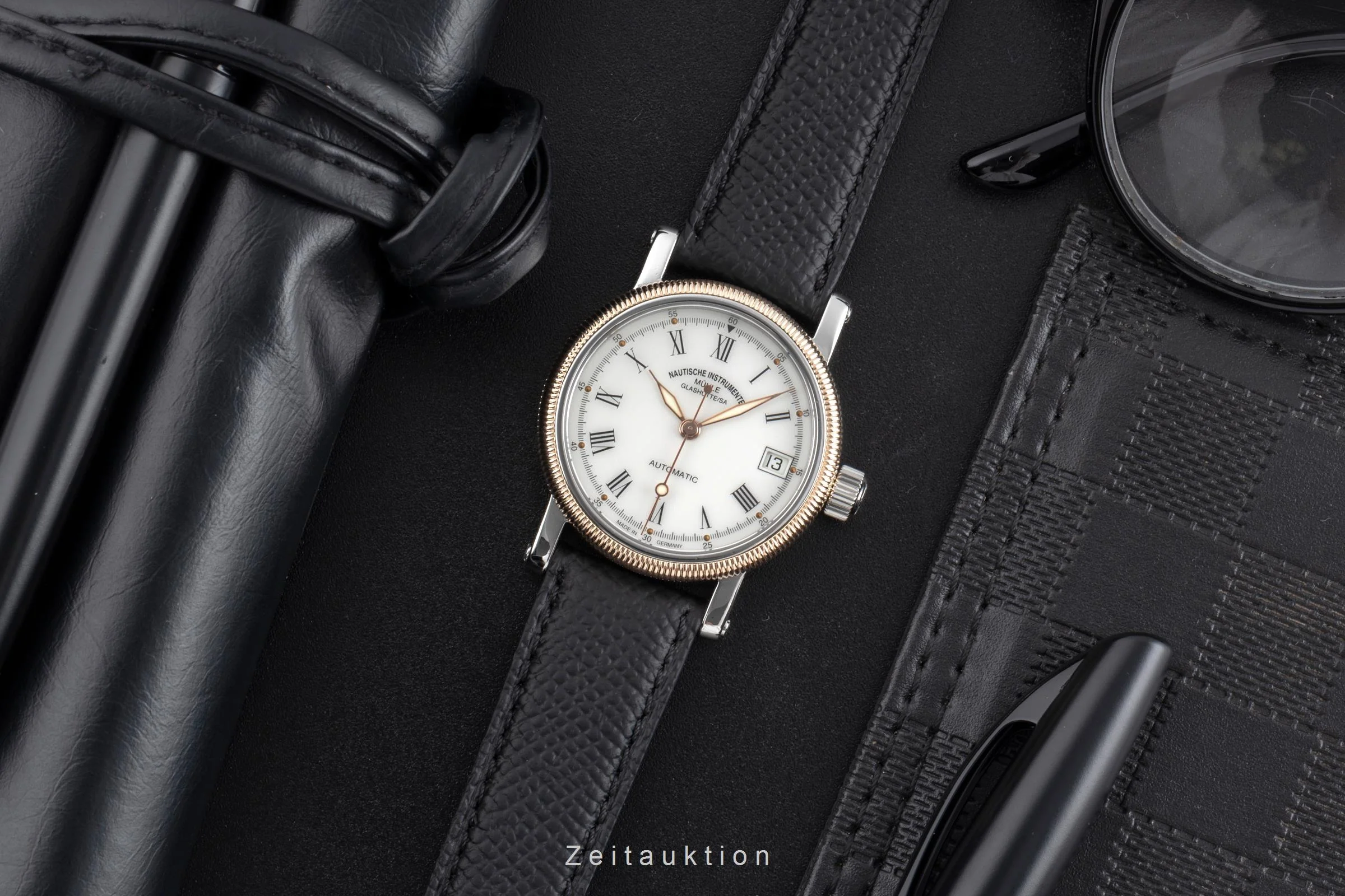 Mühle Medium steel / gold automatic men's watch M1-31-70, M31-71/3LB  [2504606] - Image 4