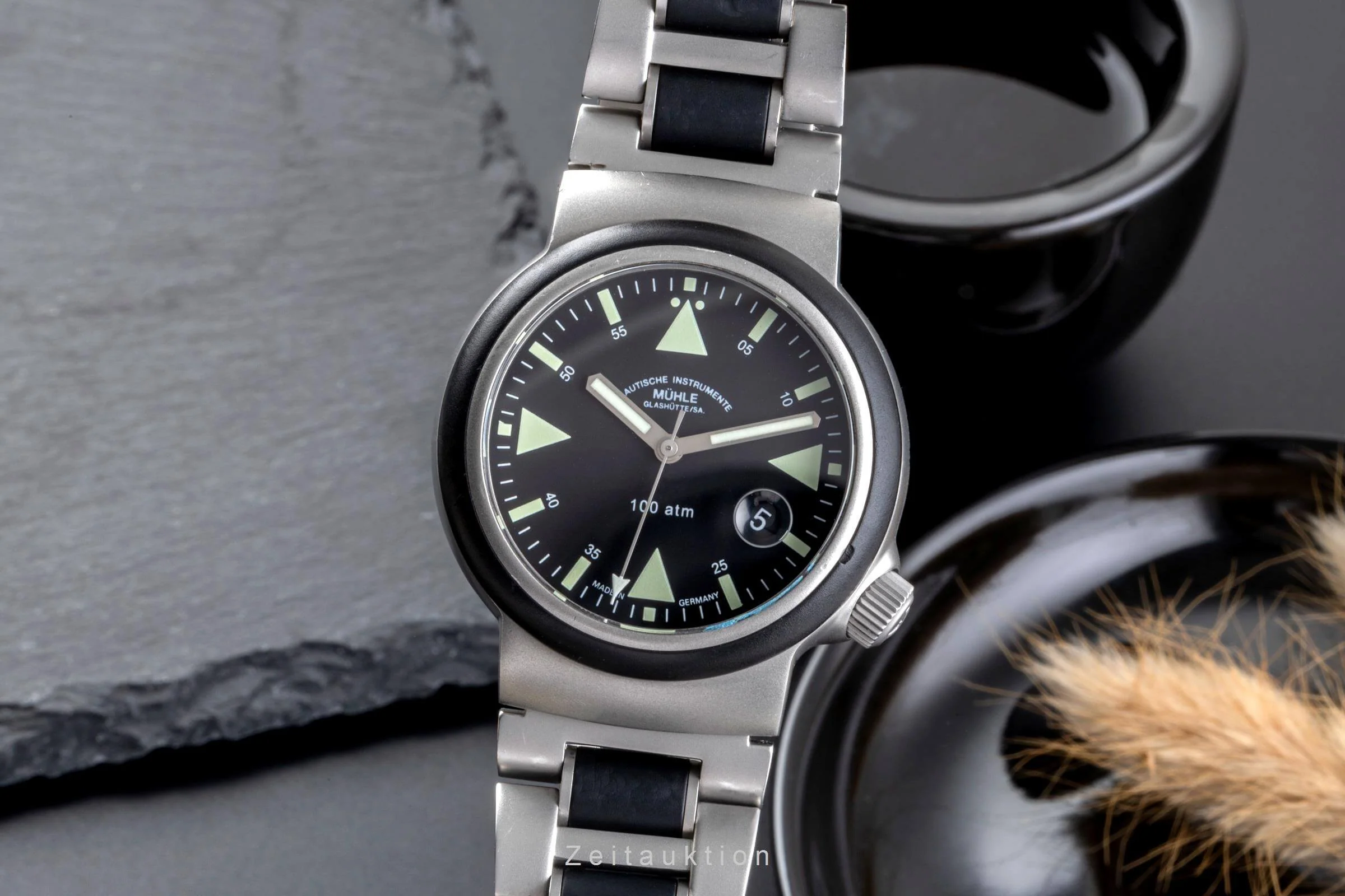 Mühle Rescue Timer steel automatic men's watch M1-41-03-MB LP: 2250EUR  [2502211] - Image 2