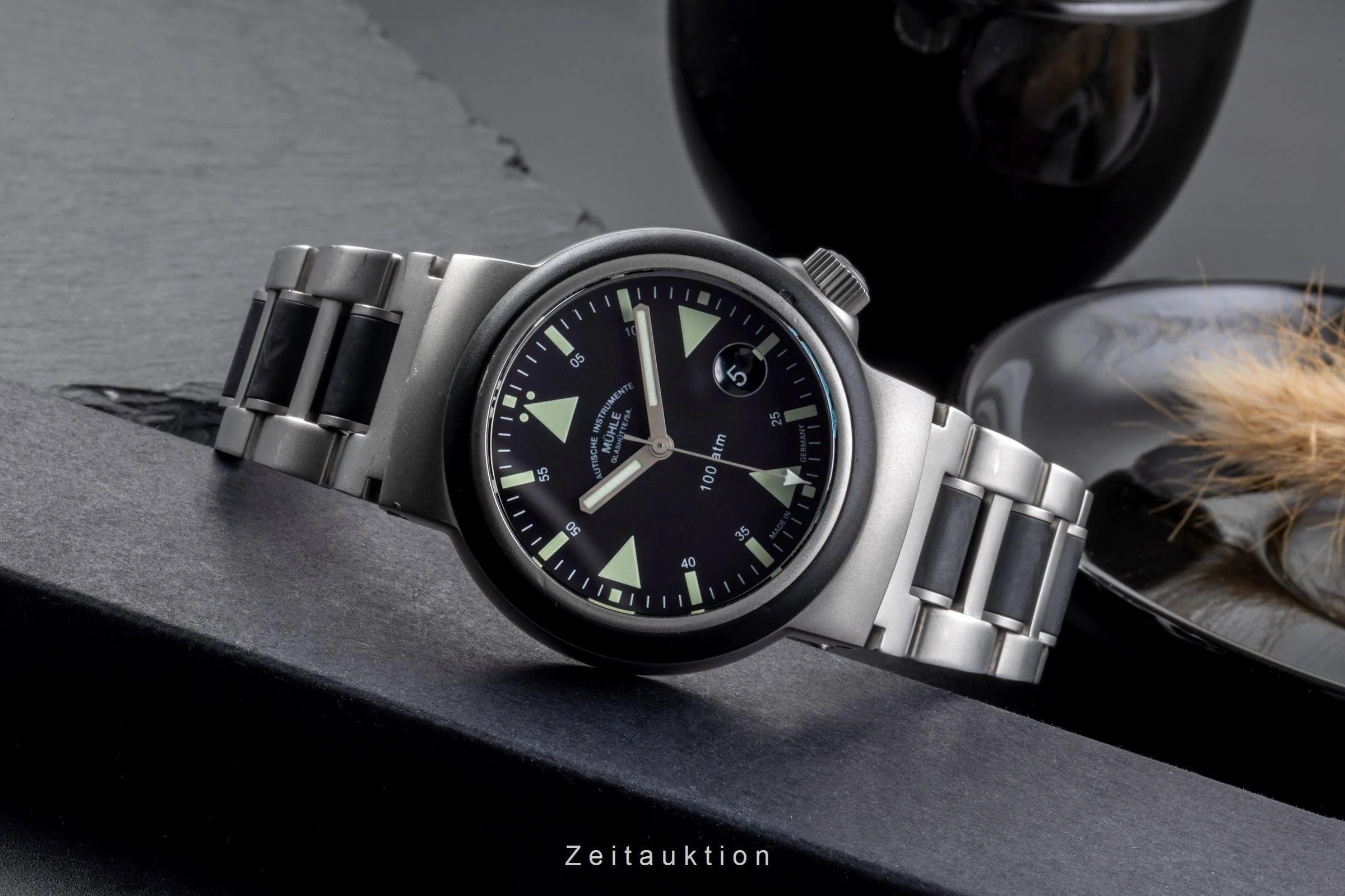 Mühle Rescue Timer steel automatic men's watch M1-41-03-MB LP: 2250EUR  [2502211] - Image 3