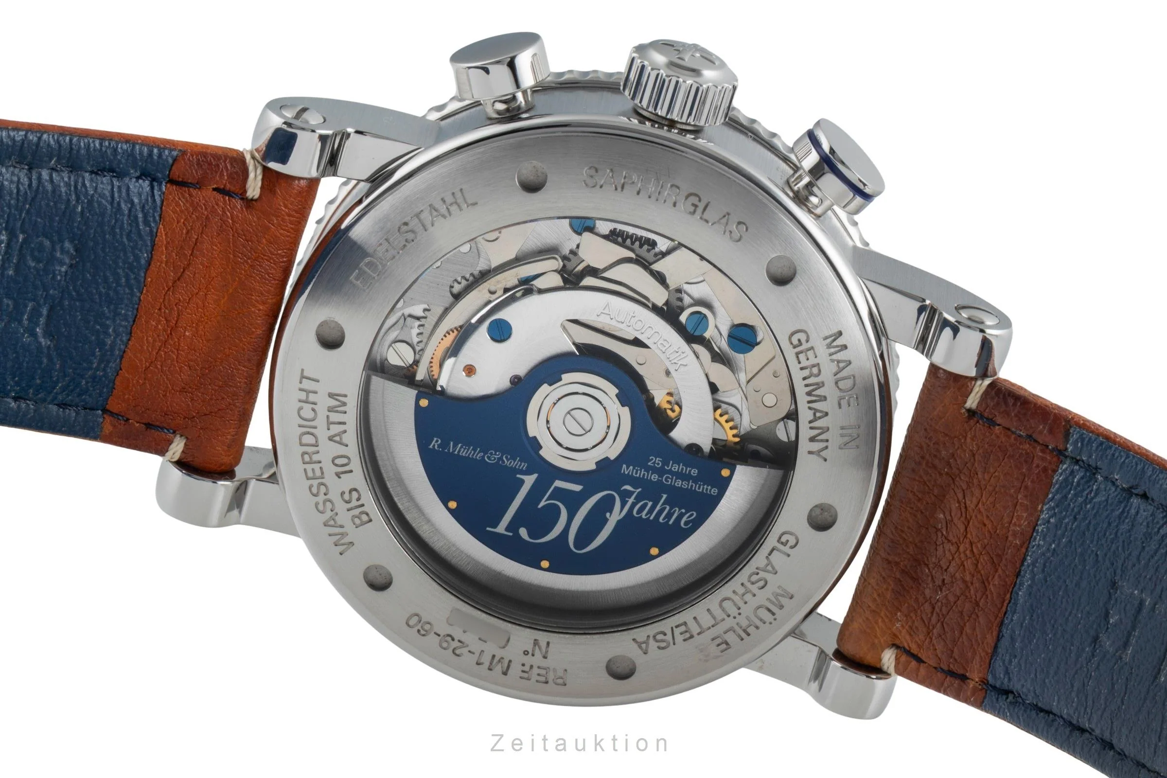 Mühle Teutonia I chronograph steel automatic men's watch M1-29-65-200LB	  [2506092] - Image 12
