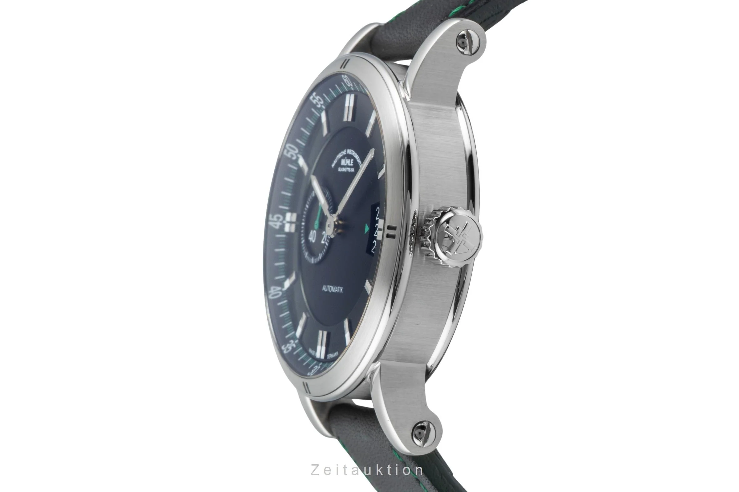 Mühle Teutonia II steel automatic men's watch M1-29-74-LB-S LP: 2550EUR  [2507301] - Image 7
