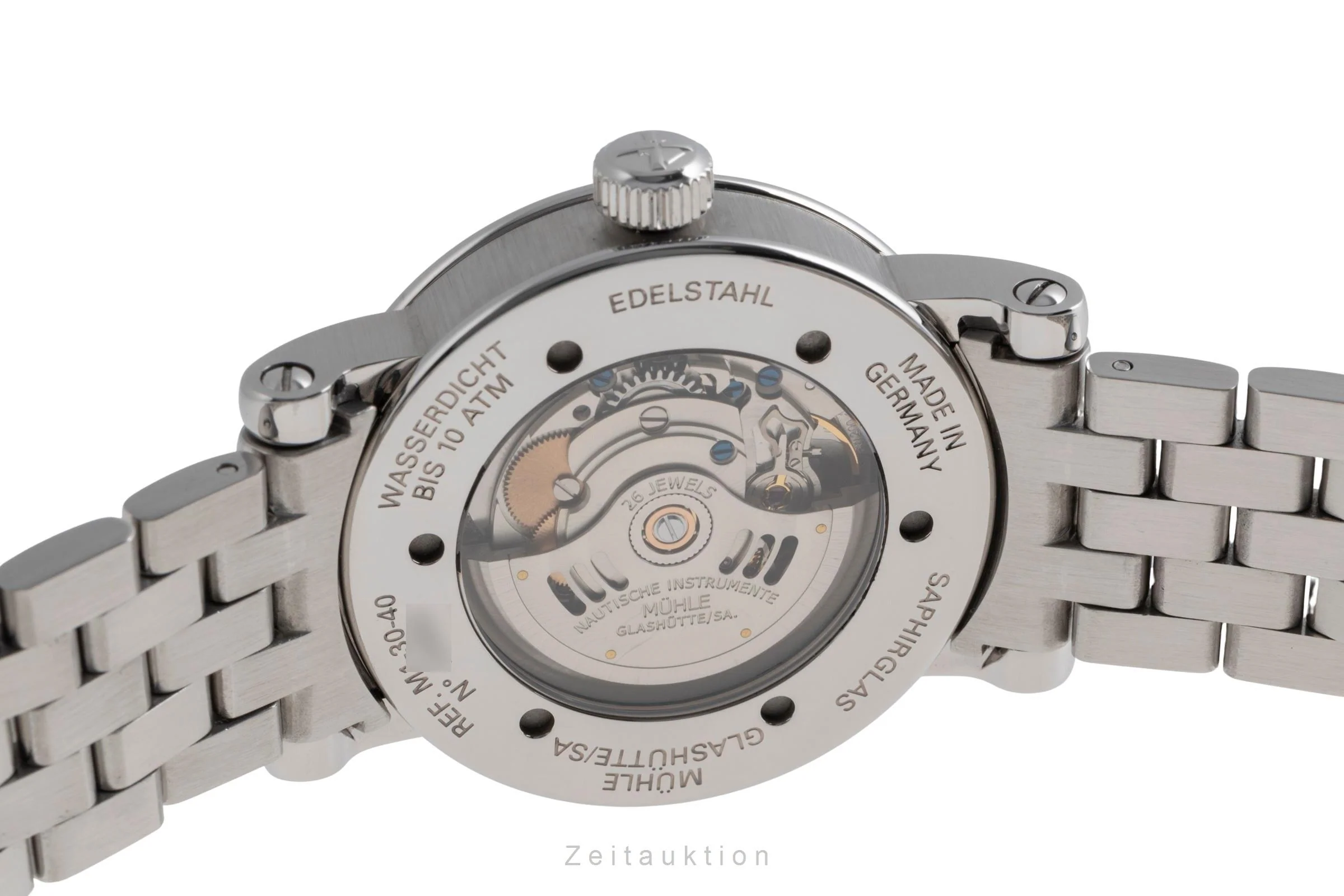 Mühle Teutonia II steel automatic men's watch M1-30-45-200-MB LP: 2400EUR  [2502920] - Image 11