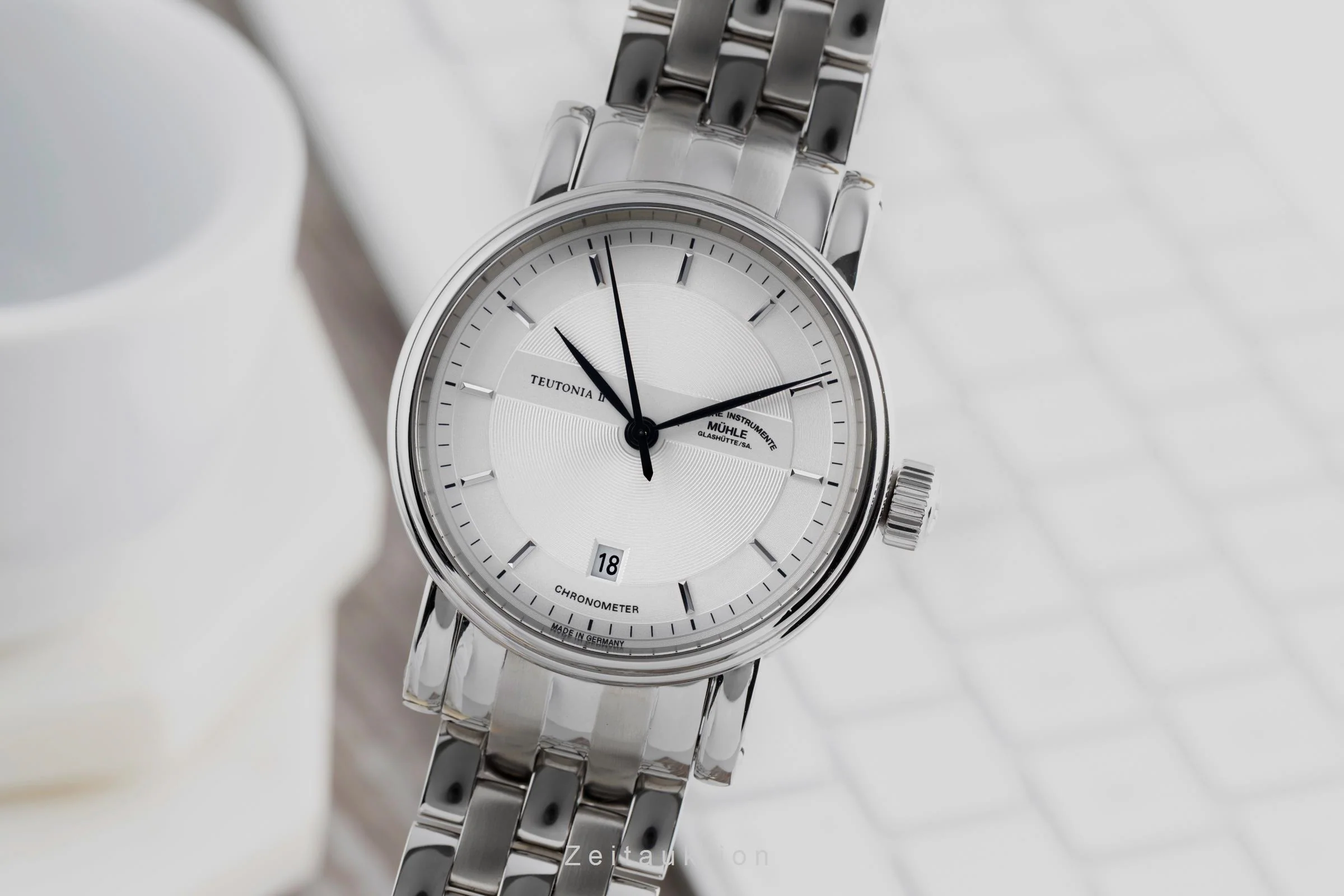 Mühle Teutonia II steel automatic men's watch M1-30-45-200-MB LP: 2400EUR  [2502920] - Image 2