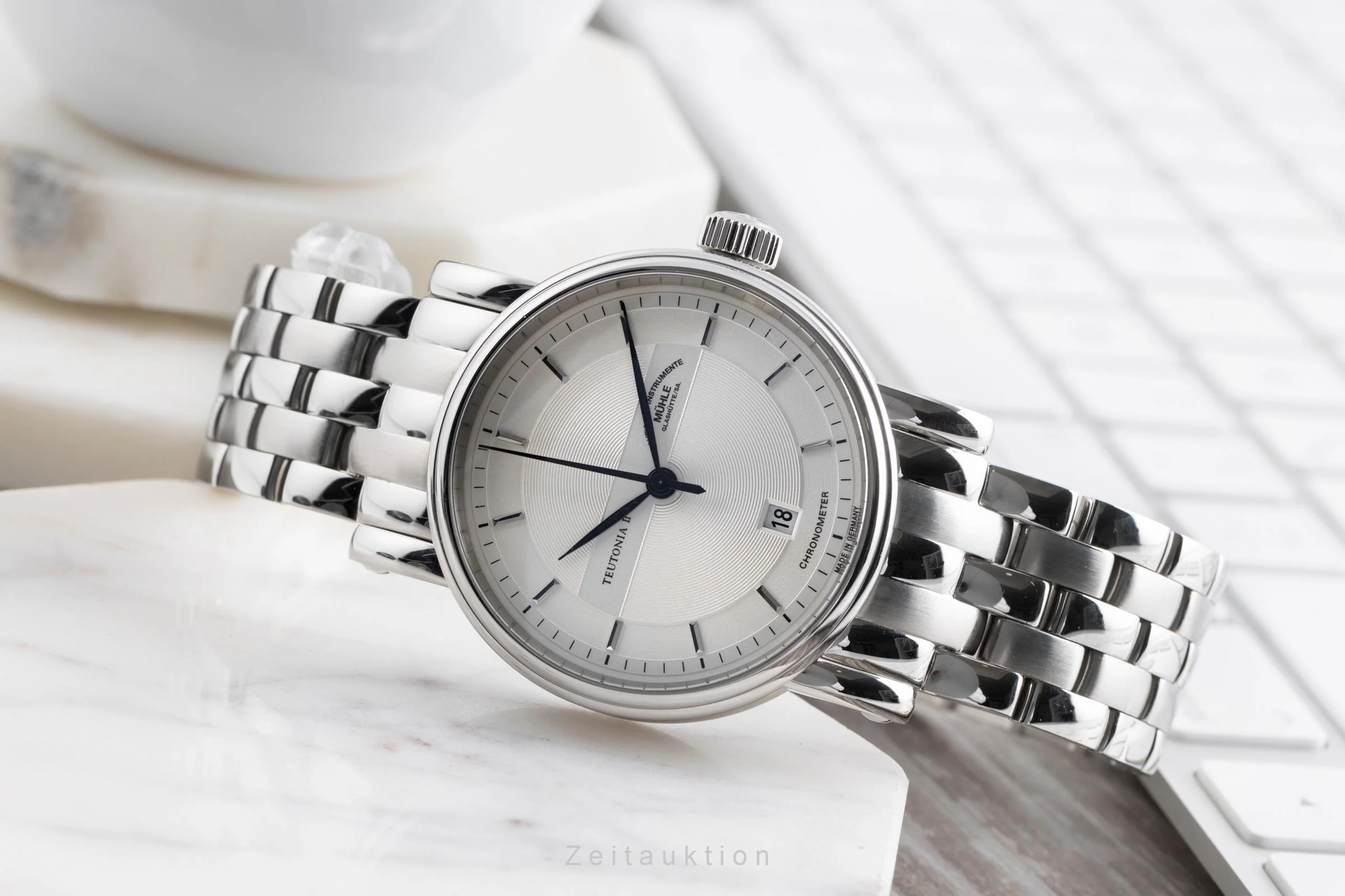 Mühle Teutonia II steel automatic men's watch M1-30-45-200-MB LP: 2400EUR  [2502920] - Image 3