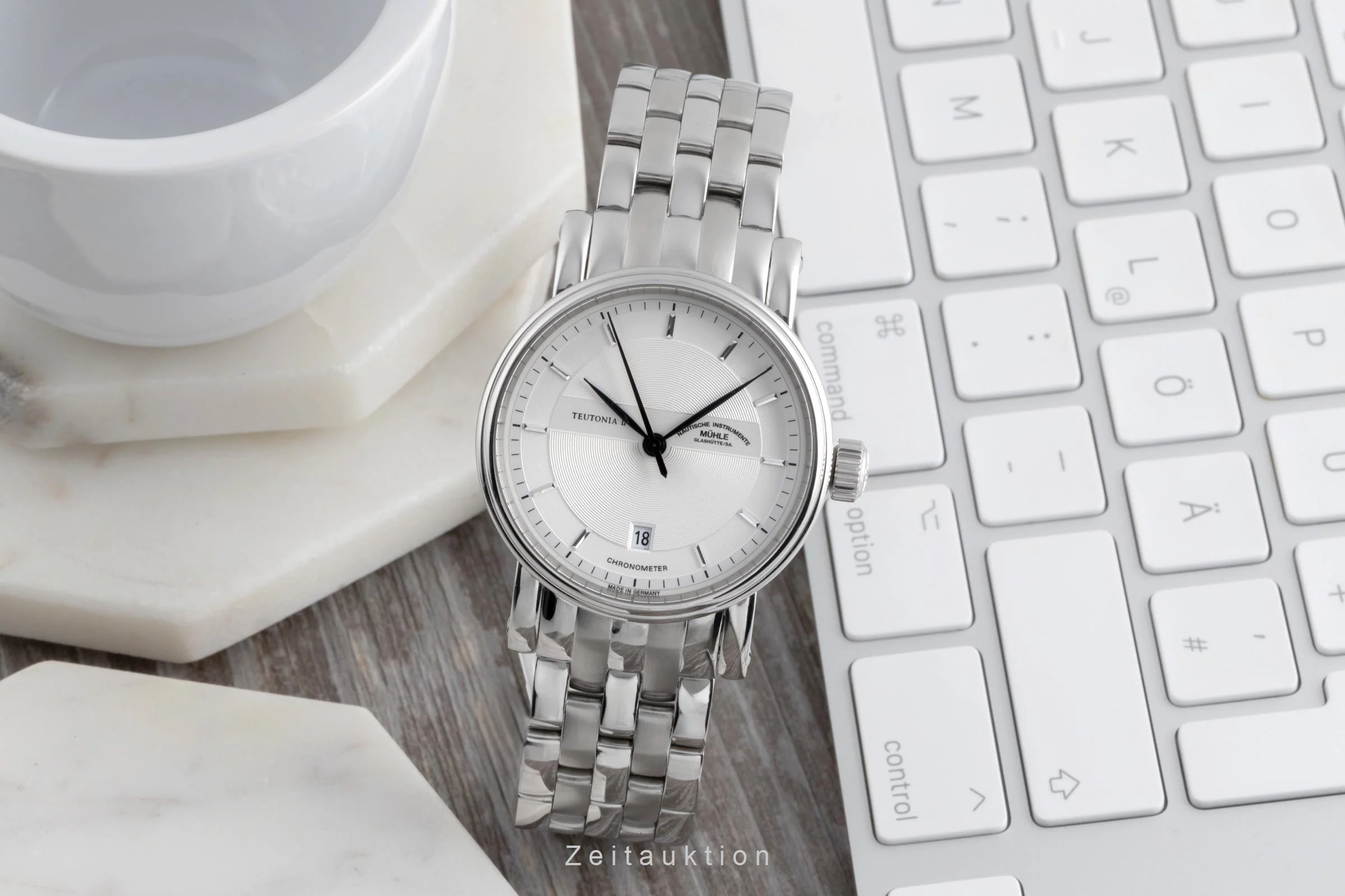 Mühle Teutonia II steel automatic men's watch M1-30-45-200-MB LP: 2400EUR  [2502920] - Image 4