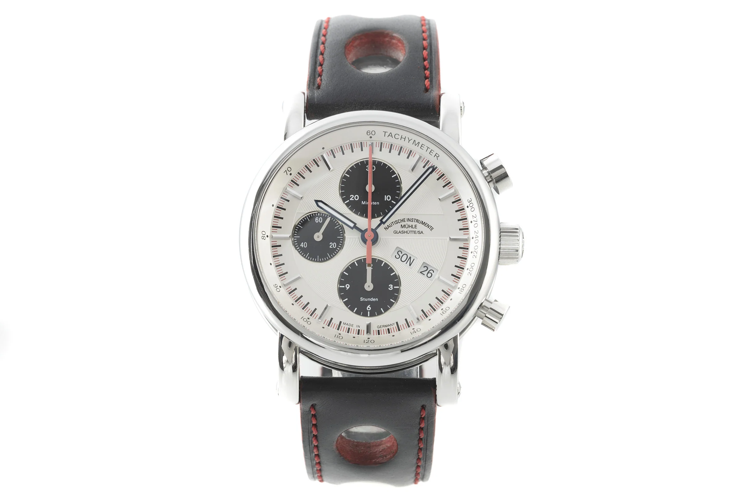 Mühle Teutonia SC chronograph steel automatic men's watch M1-29-45 Limited  [2201959] - Image 4