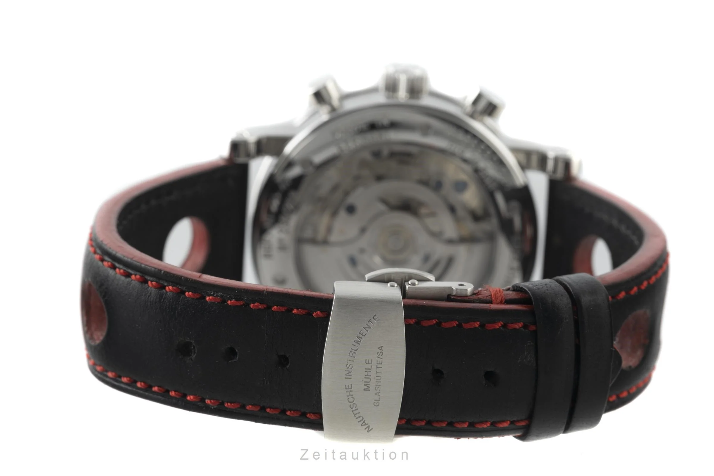 Mühle Teutonia SC chronograph steel automatic men's watch M1-29-45 Limited  [2201959] - Image 6