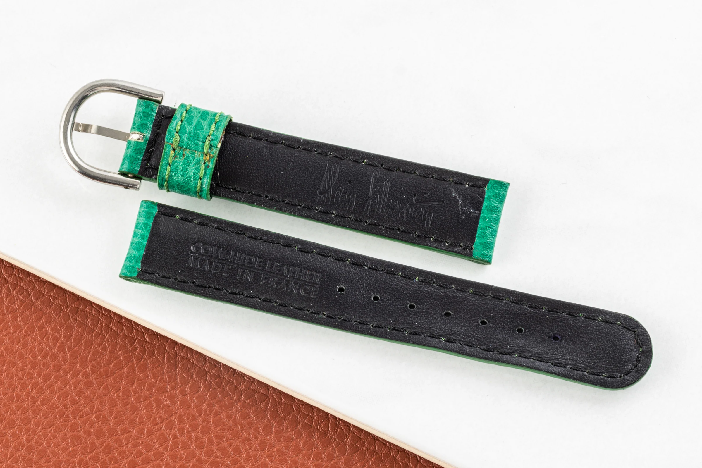NEW Alain Silberstein strap mm leather strap [KL24037] - Image 2