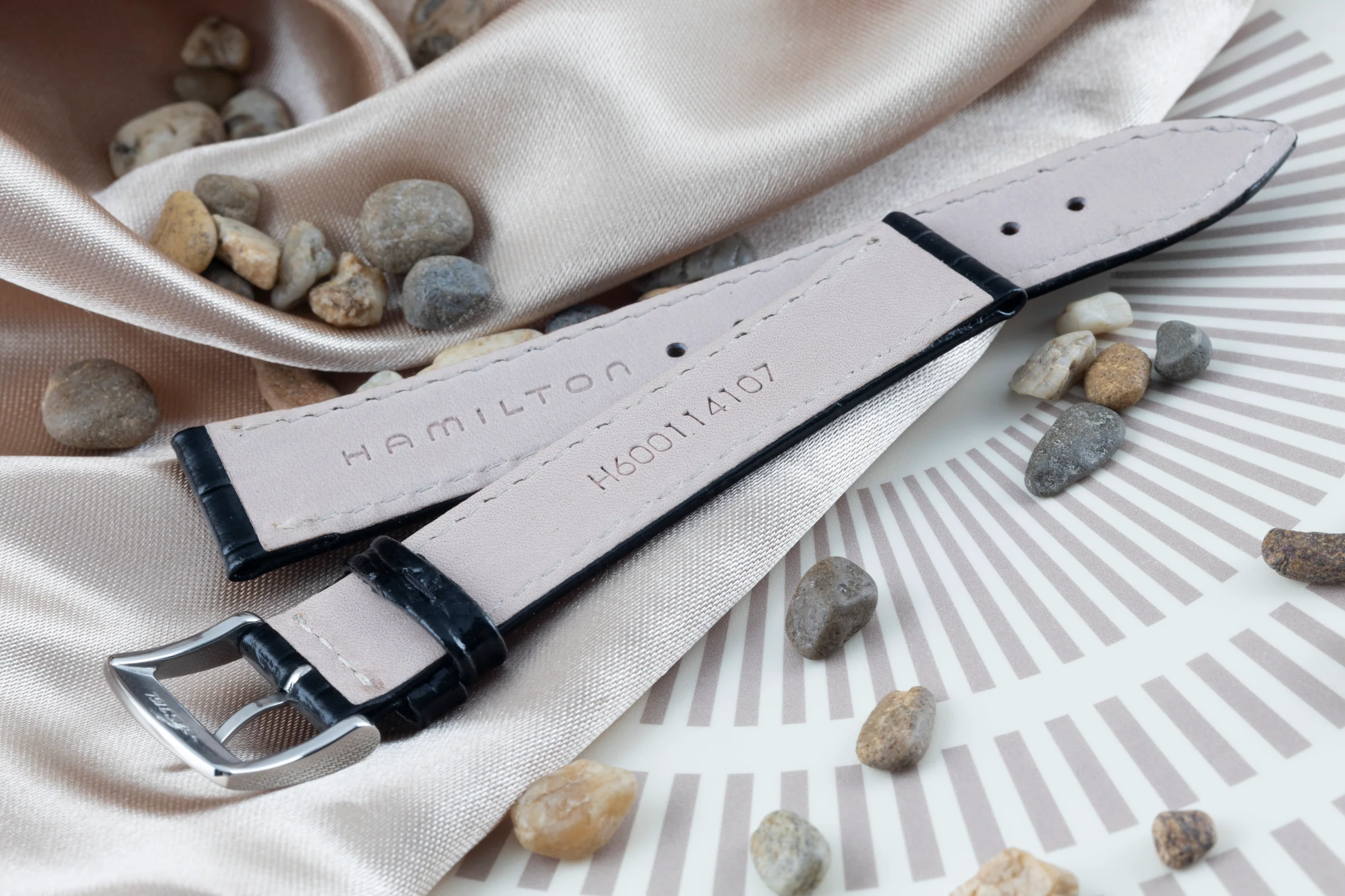 NEW Hamilton strap 18,00mm leather strap [KL24541] - Image 2