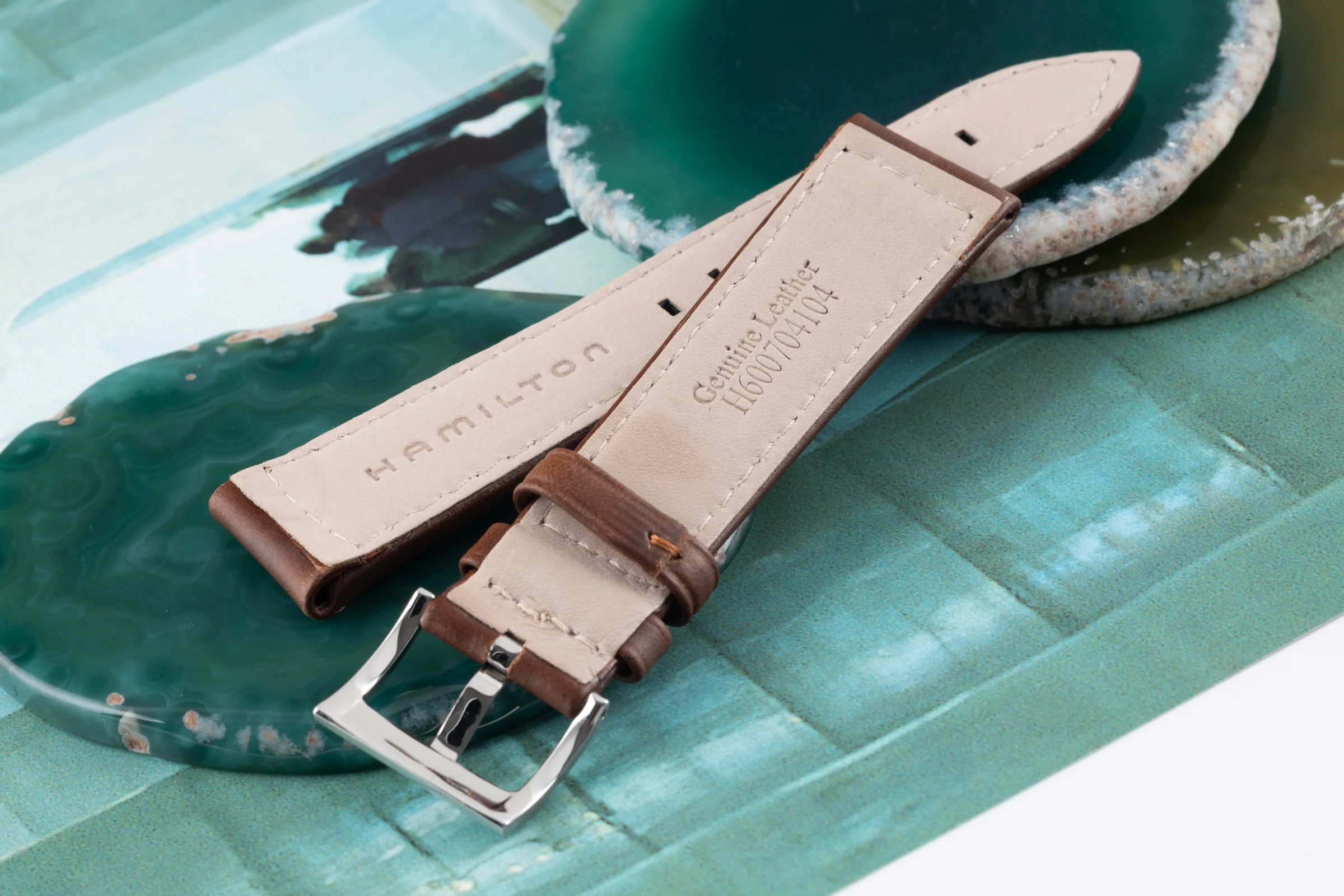 NEW Hamilton strap 20.00 mm leather strap [KL24535] - Image 2