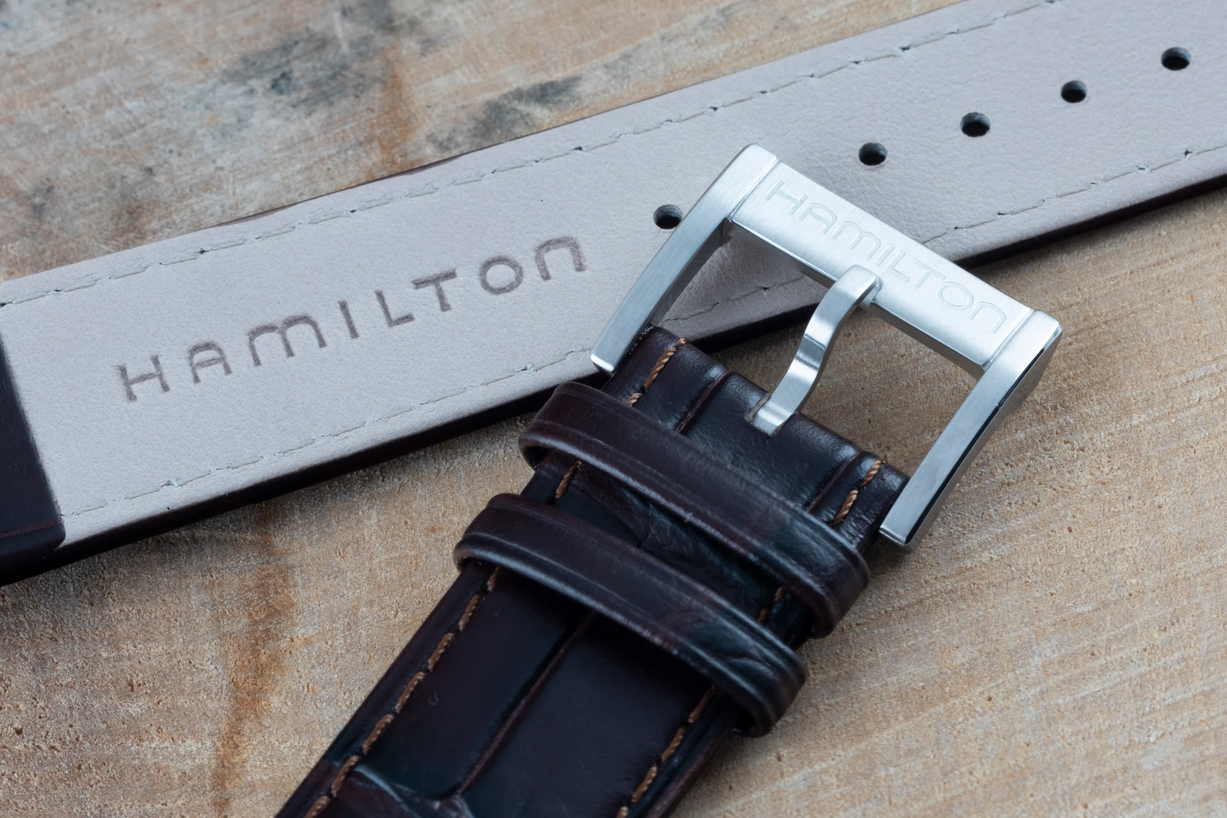 NEW Hamilton strap 20.00mm leather strap [KL24536] - Image 3