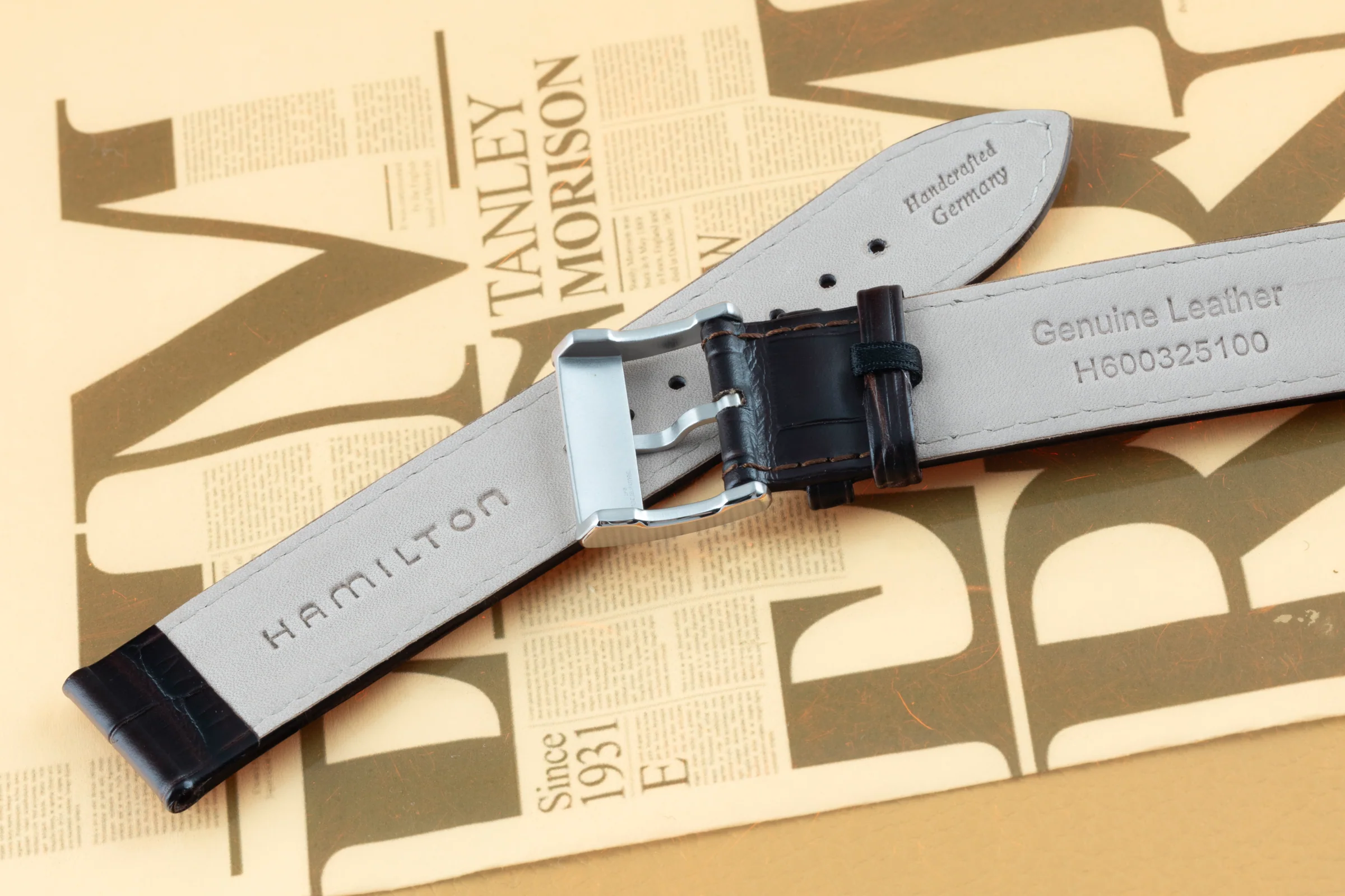 NEW  Hamilton strap  20,00mm leather strap [KL24539] - Image 2