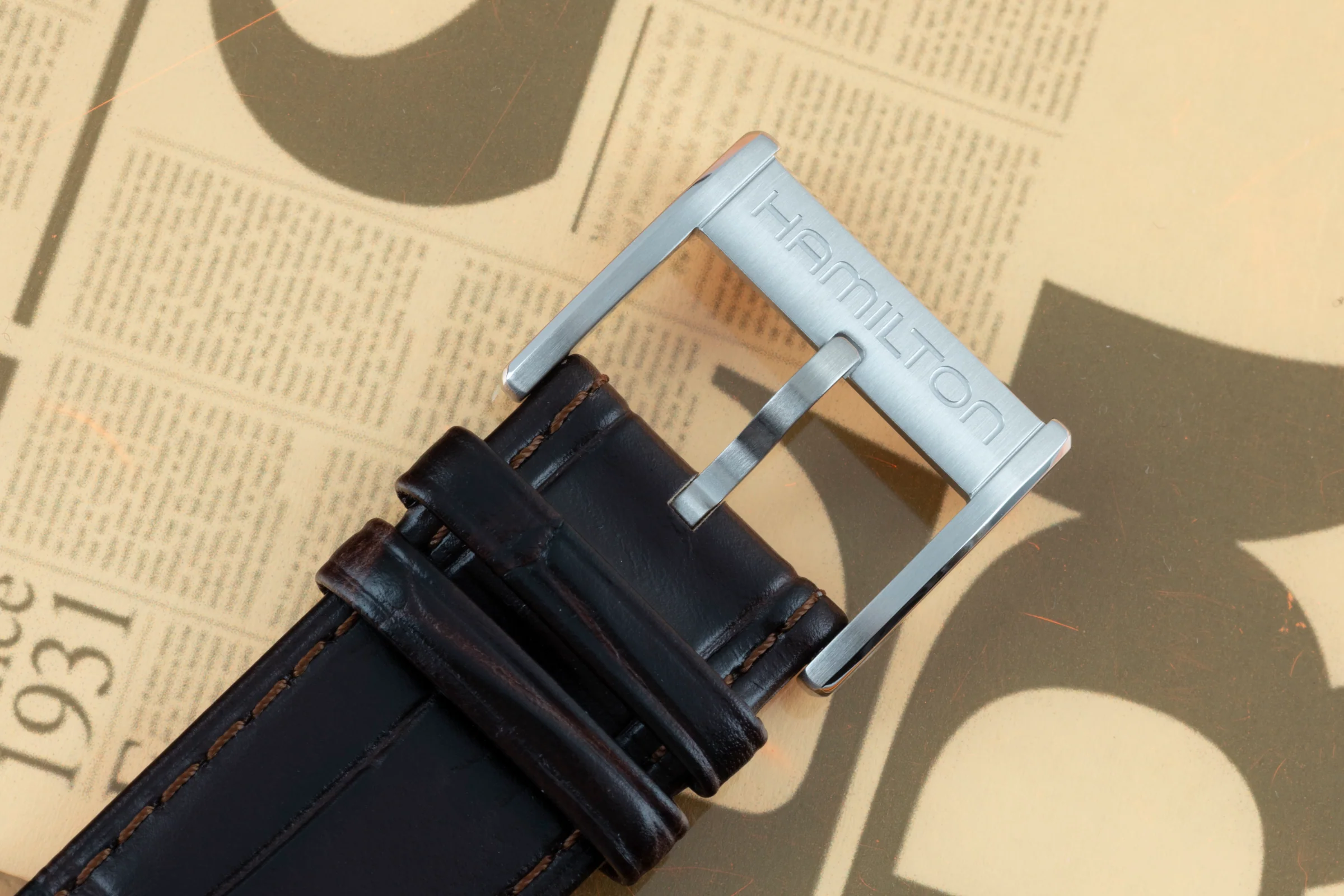 NEW  Hamilton strap  20,00mm leather strap [KL24539] - Image 3