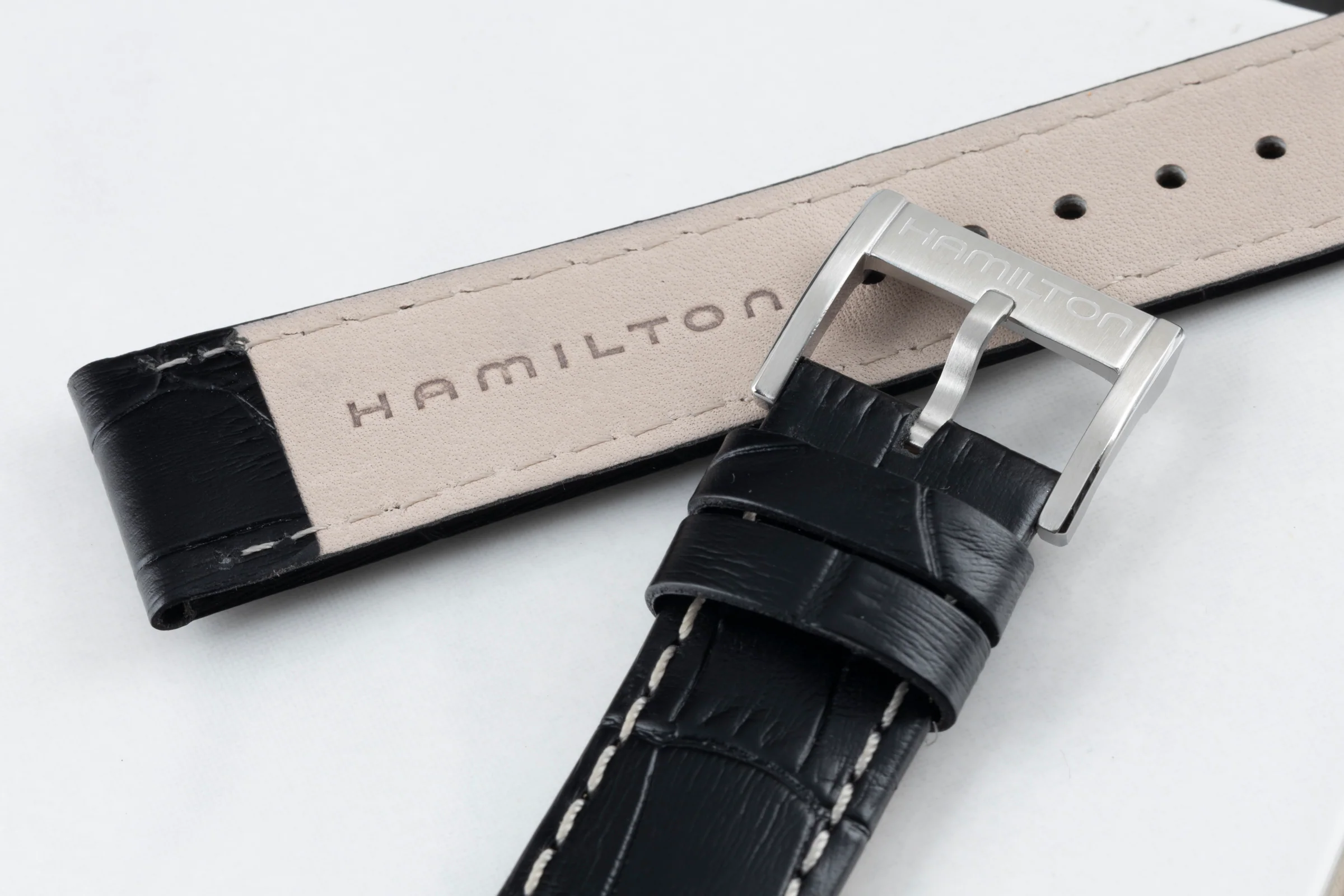 NEW Hamilton strap 20,00mm leather strap [KL24542] - Image 3