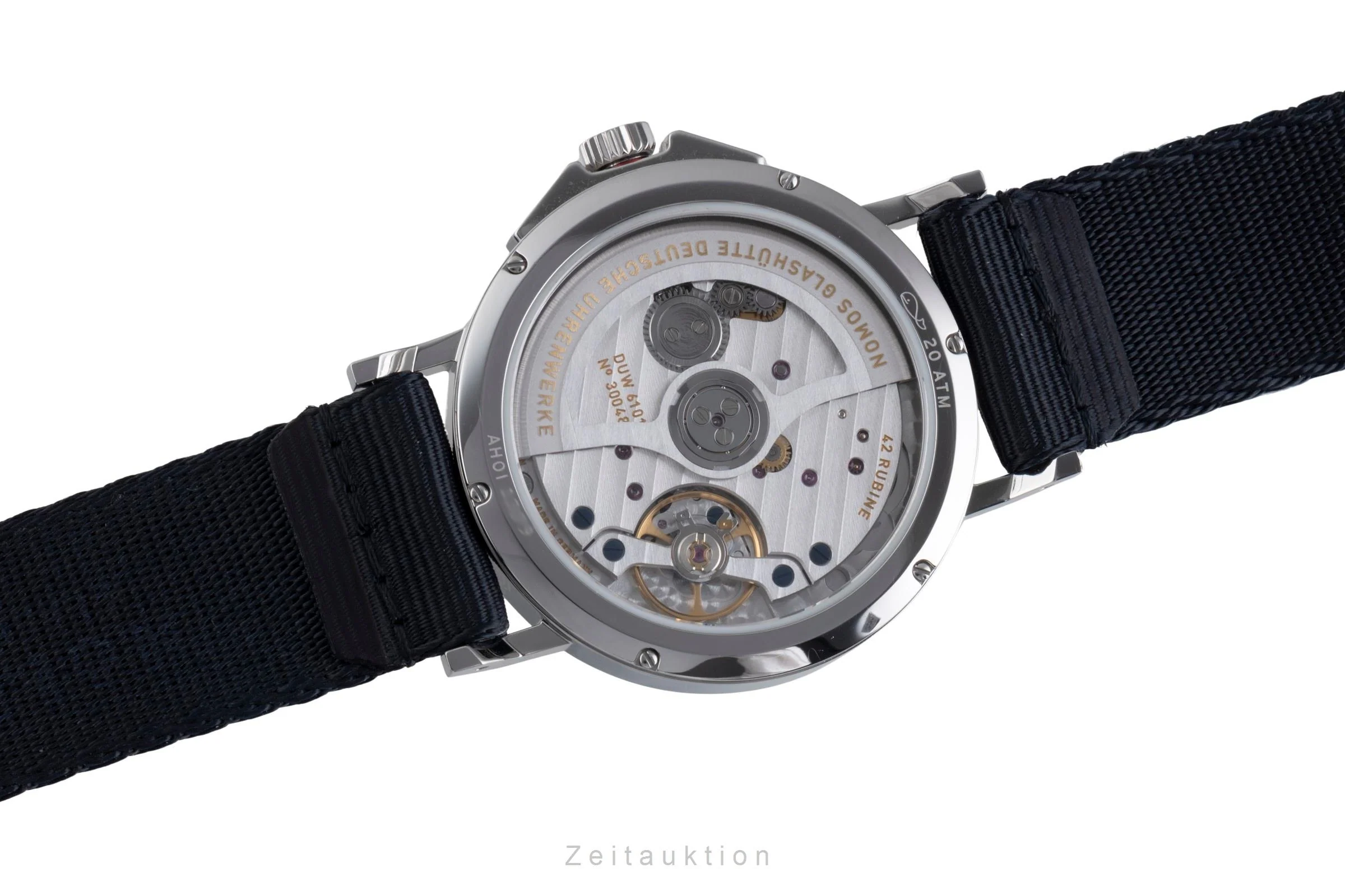 Nomos Ahoi steel automatic men's watch 528  [2507321] - Image 12