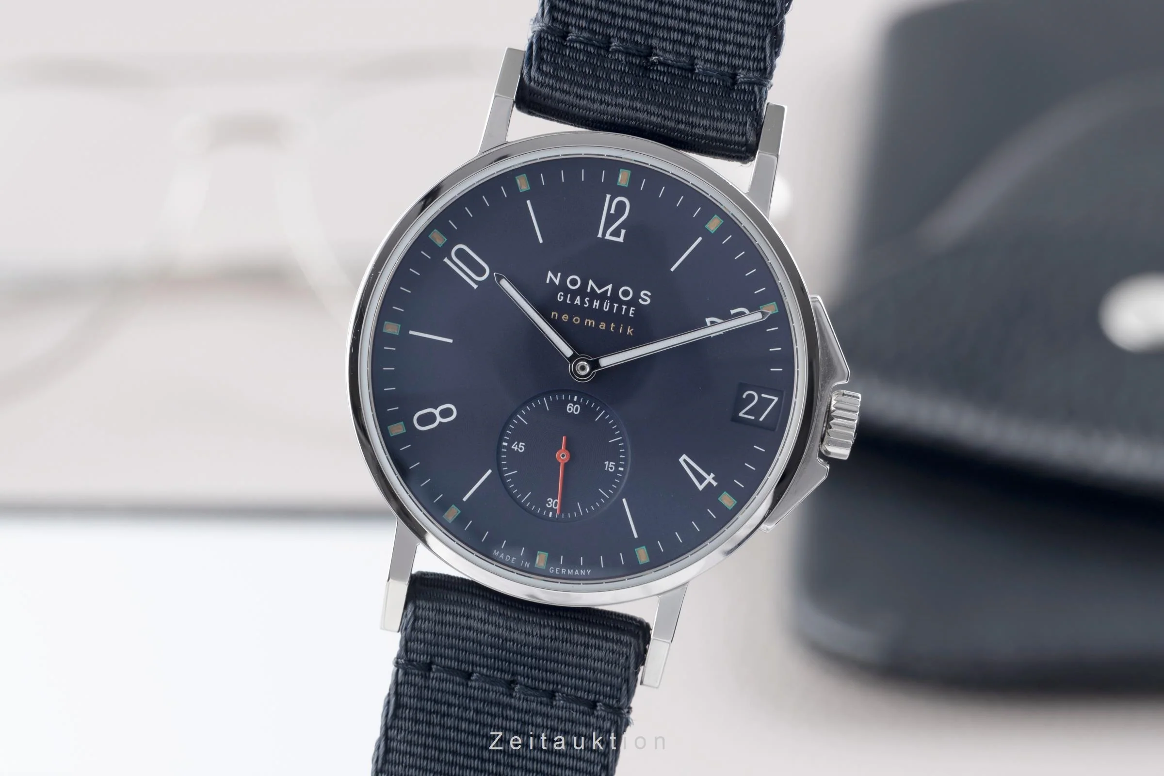 Nomos Ahoi steel automatic men's watch 528  [2507321] - Image 2
