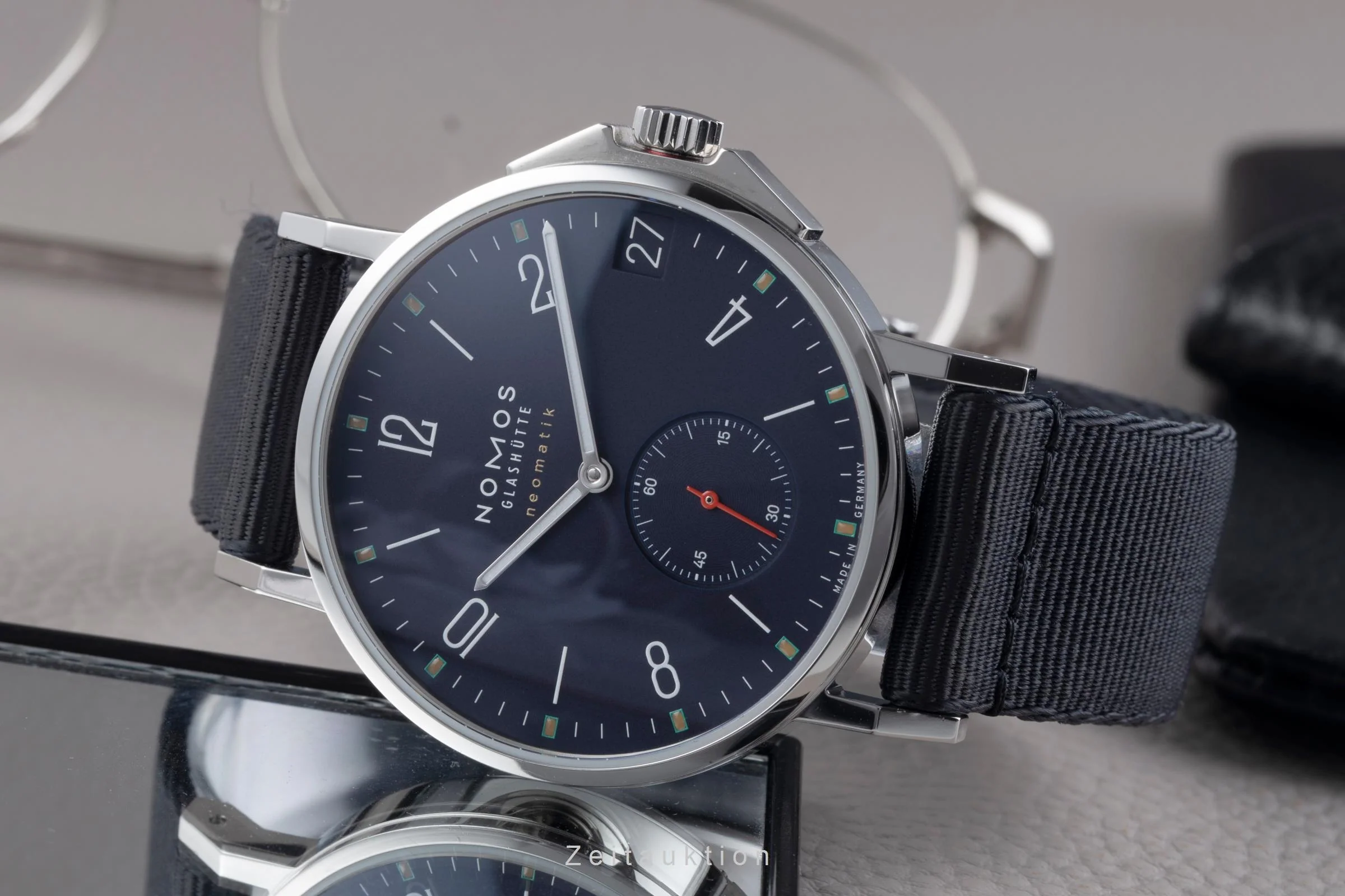 Nomos Ahoi steel automatic men's watch 528  [2507321] - Image 3