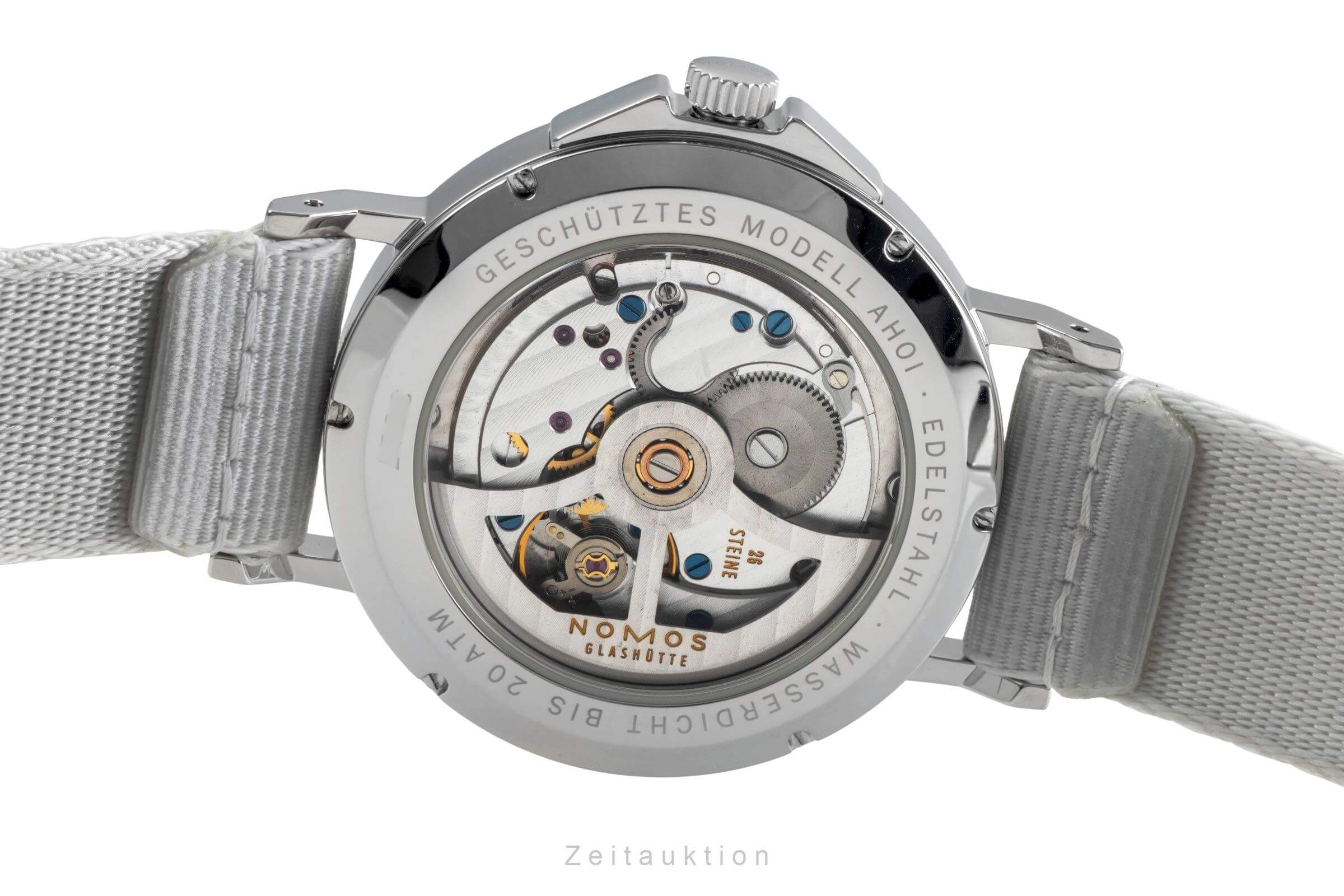Nomos Ahoi steel automatic men's watch 552 LP: 3820EUR  [2500857] - Image 11