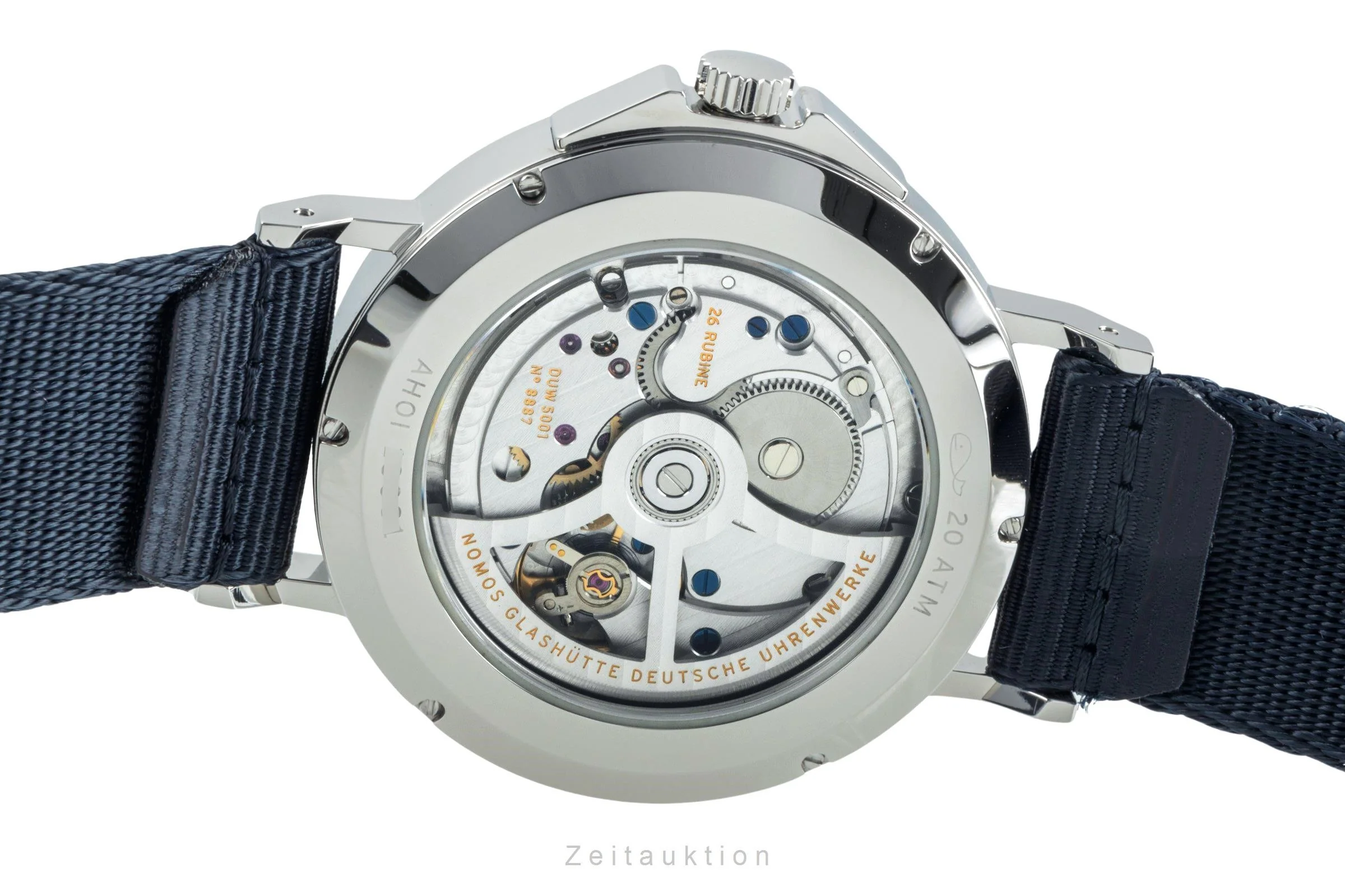 Nomos Ahoi steel automatic men's watch 557 LP: 3340EUR  [2401144] - Image 10
