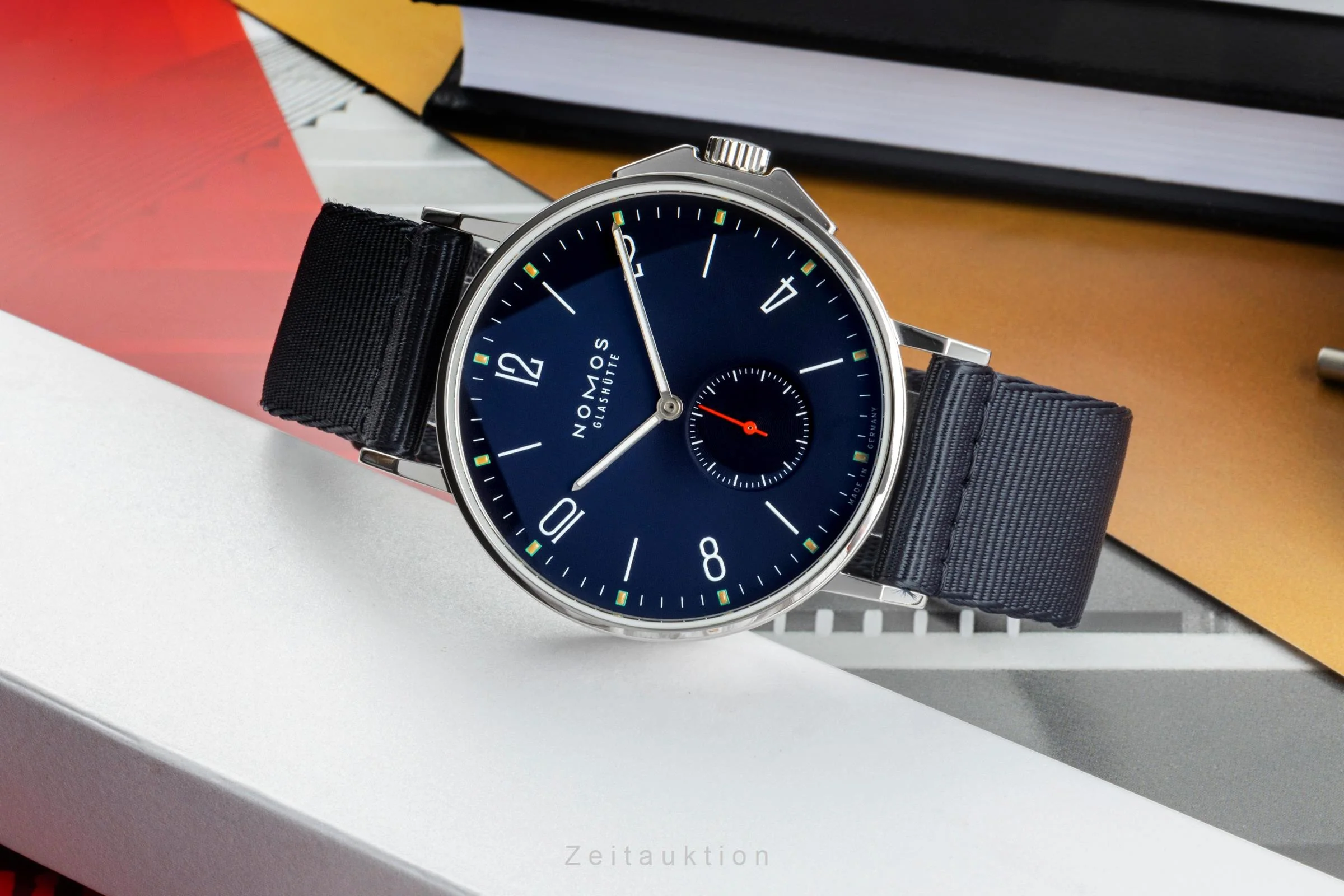 Nomos Ahoi steel automatic men's watch 557 LP: 3340EUR  [2401144] - Image 2