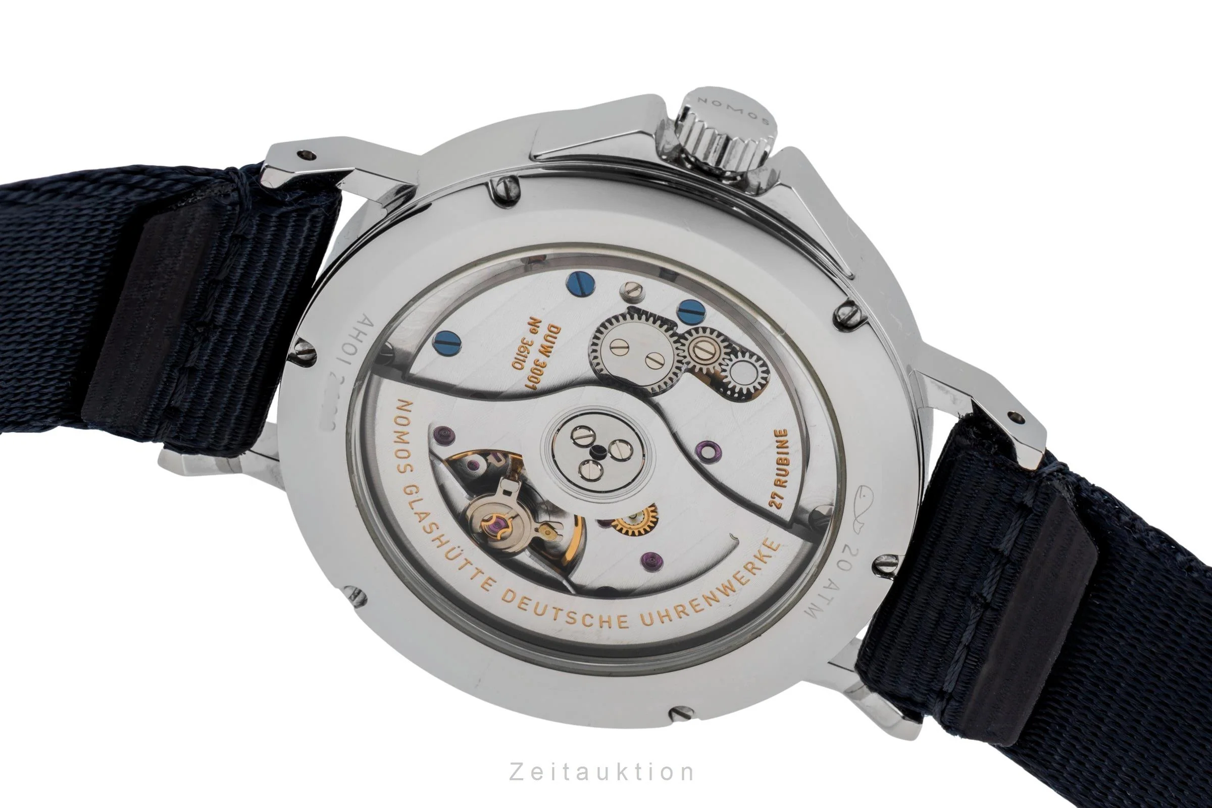 Nomos Ahoi steel automatic men's watch 566 LP: 3620EUR  [2506220] - Image 13