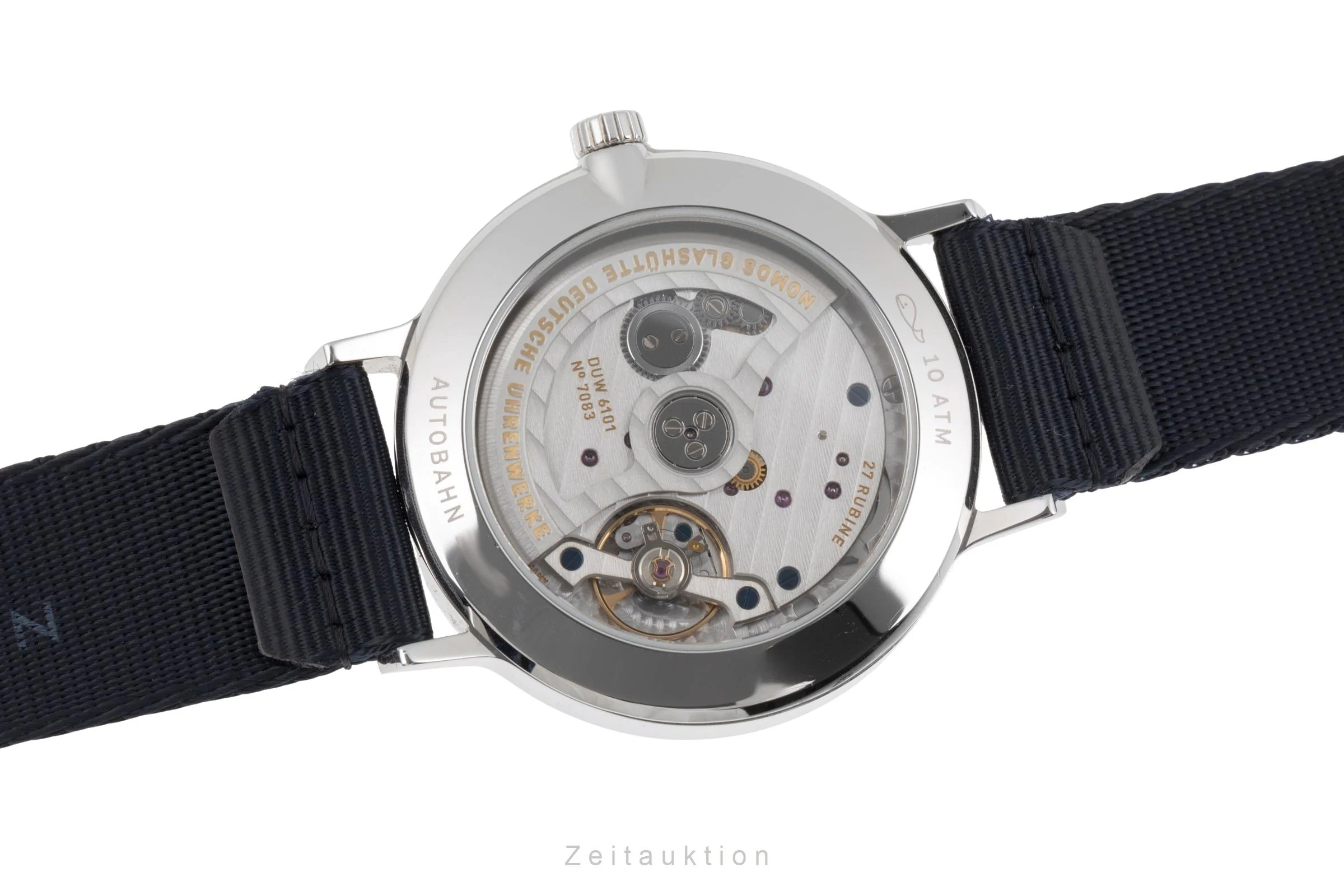 Nomos Autobahn steel automatic men's watch 1303 LP: 4240EUR  [2505214] - Image 12