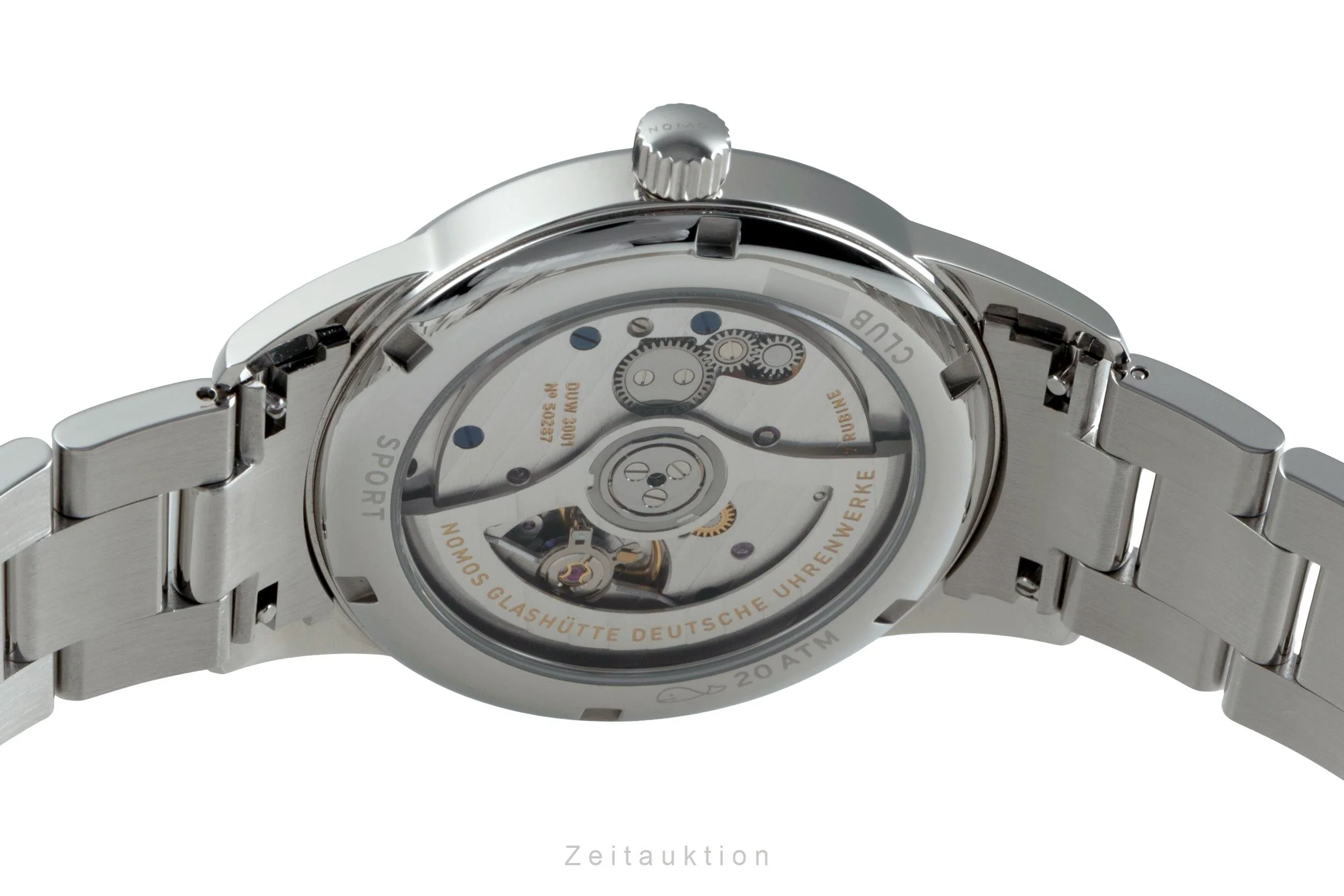 Nomos Club steel automatic men's watch 750 LP: 3100EUR  [2505285] - Image 12