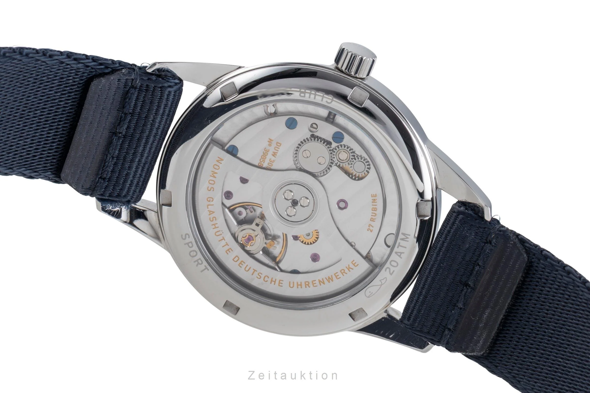 Nomos Club steel automatic men's watch 750 LP: 3100EUR  [2600400] - Image 12