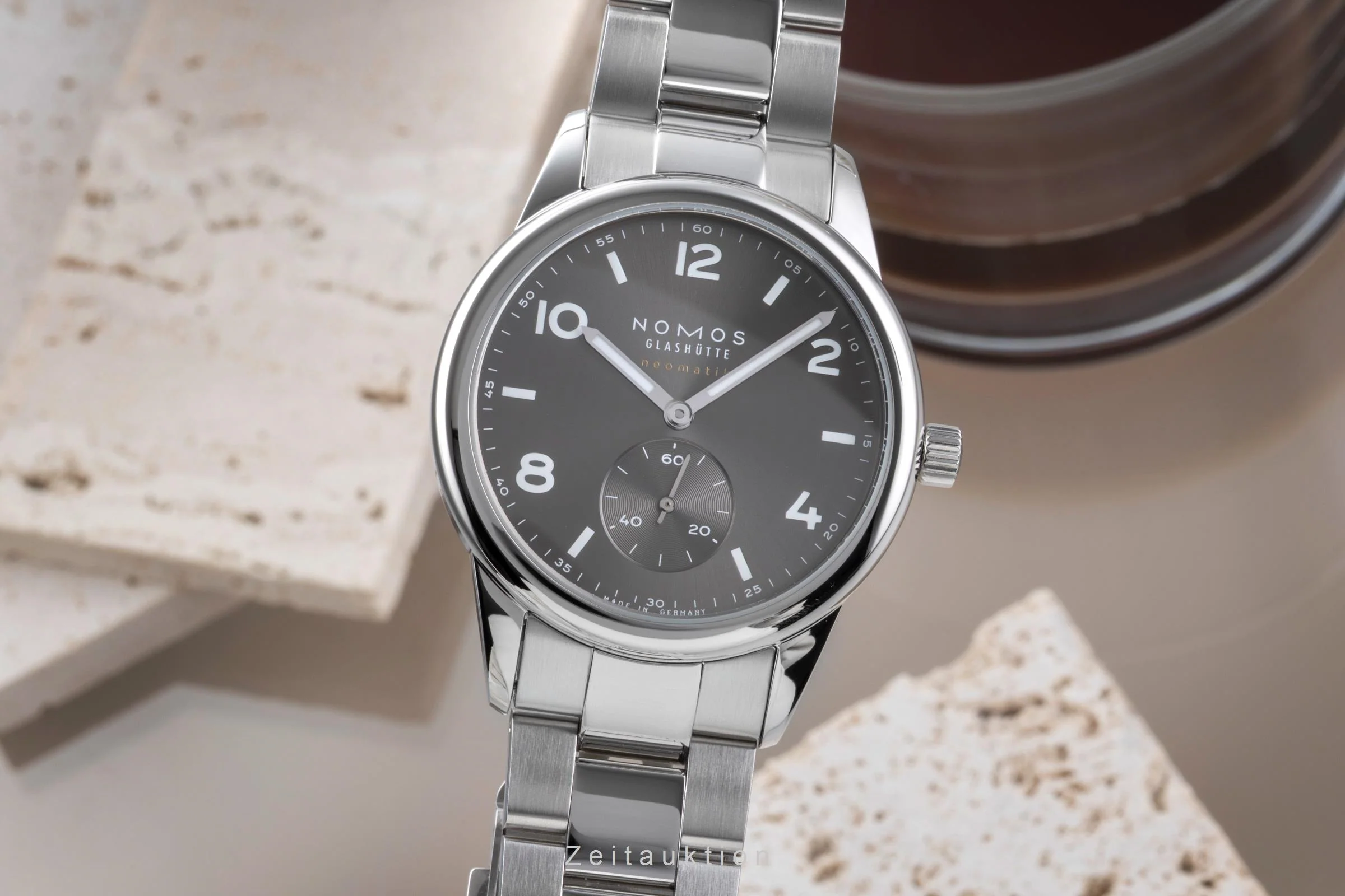 Nomos Club steel automatic men's watch 764  [2506014] - Image 2