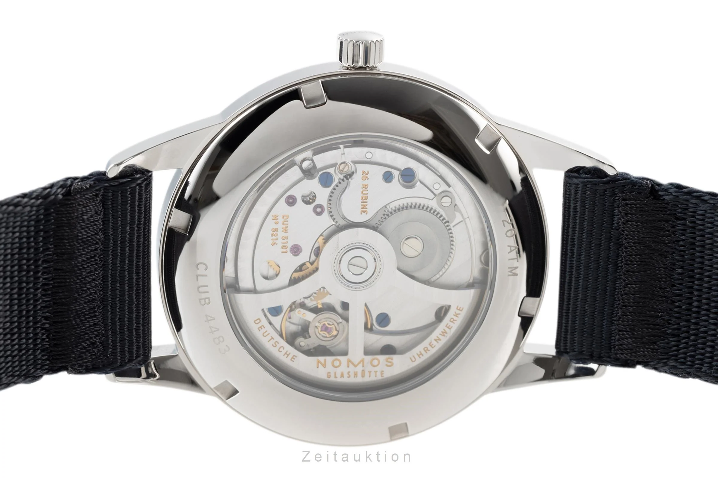 Nomos Club steel automatic men's watch 775 LP: 2620EUR  [2204337] - Image 11