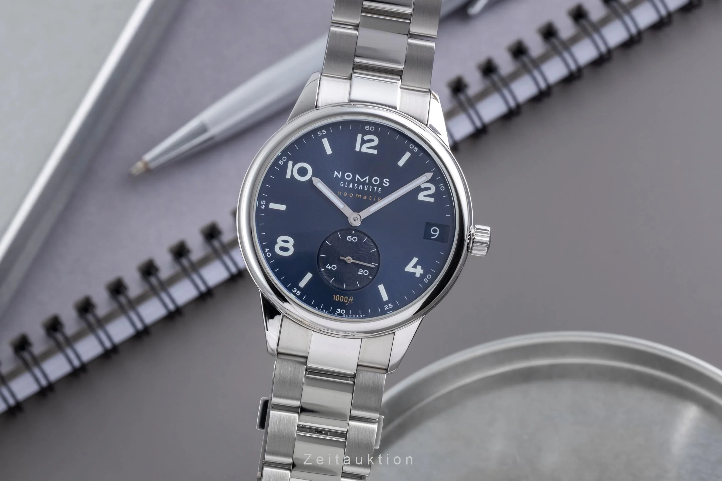 Nomos Club steel automatic men's watch 782  [2507468] - Image 2