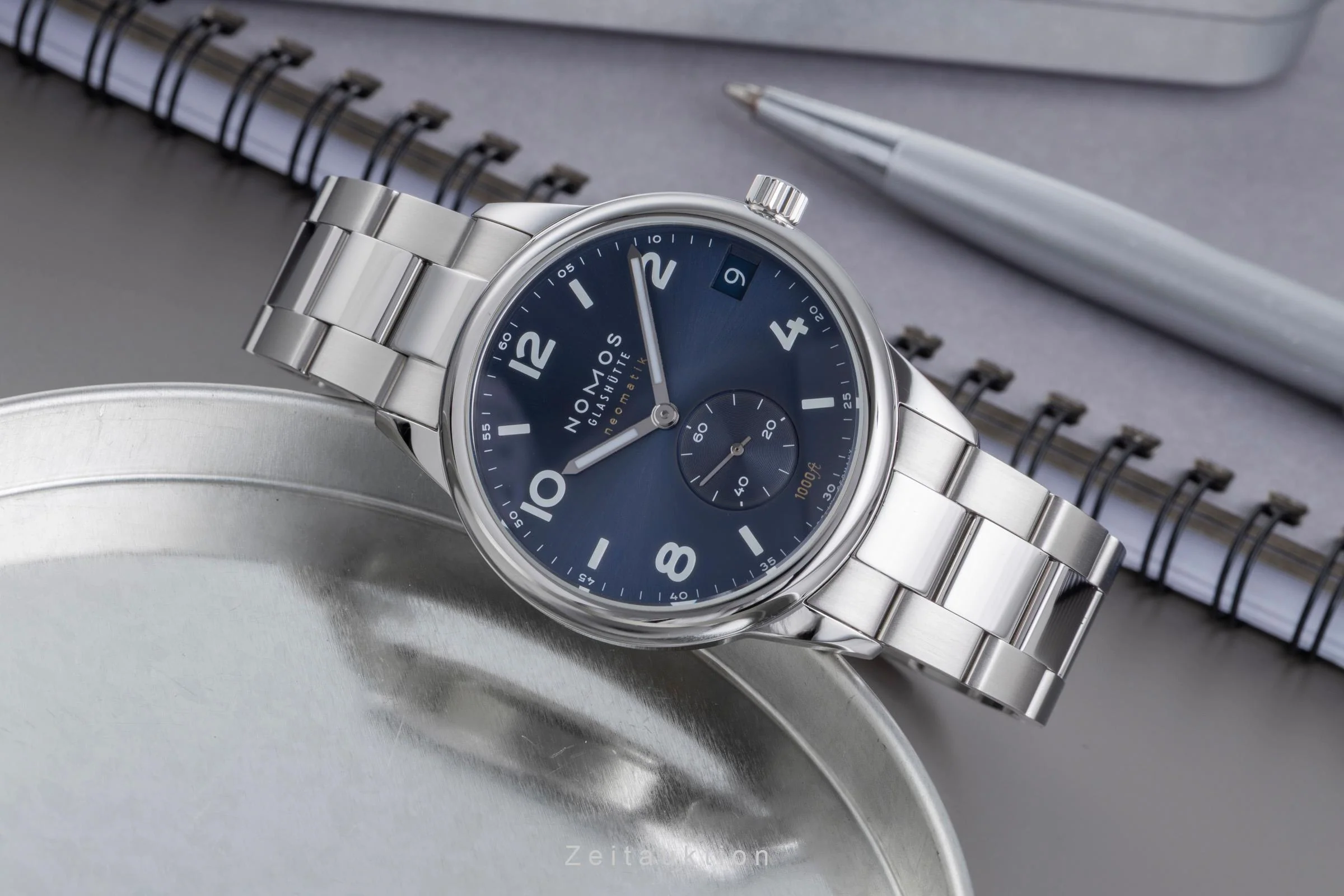 Nomos Club steel automatic men's watch 782  [2507468] - Image 3