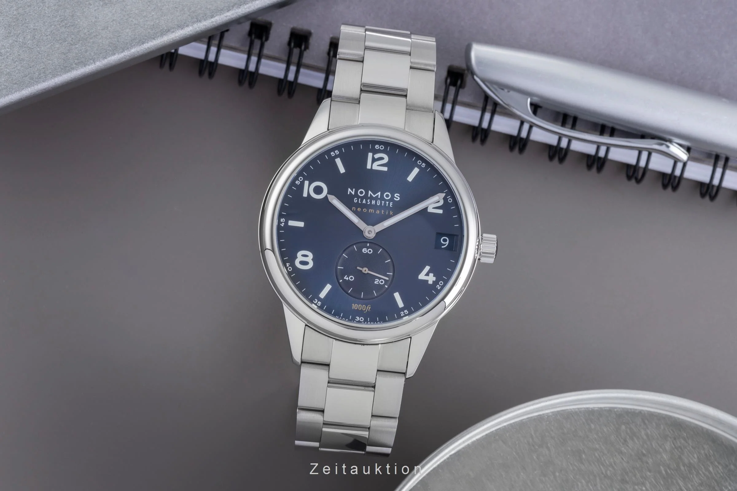 Nomos Club steel automatic men's watch 782  [2507468] - Image 4