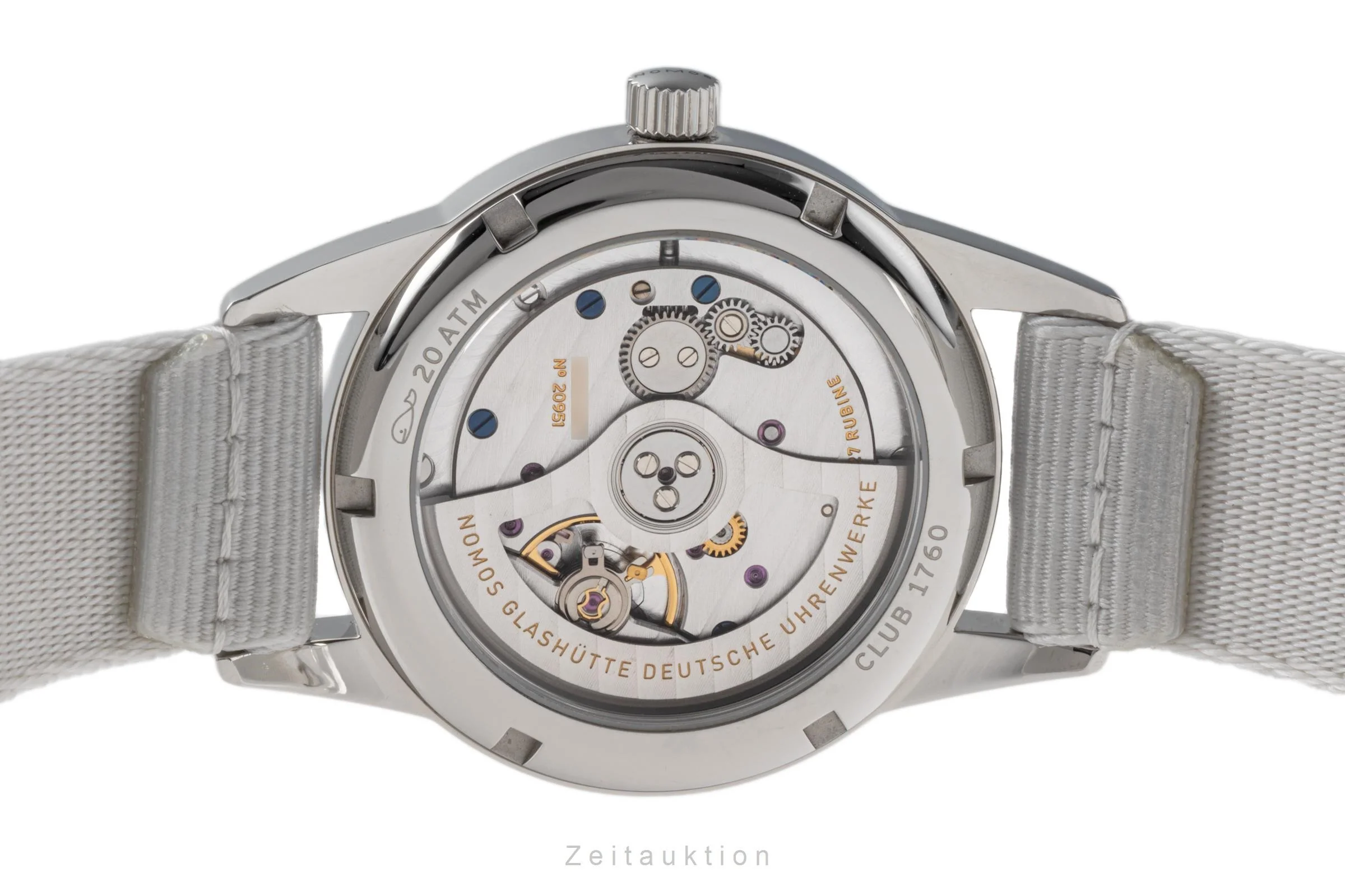Nomos Club steel automatic unisex 742 LP: 2500EUR  [2206380] - Image 9