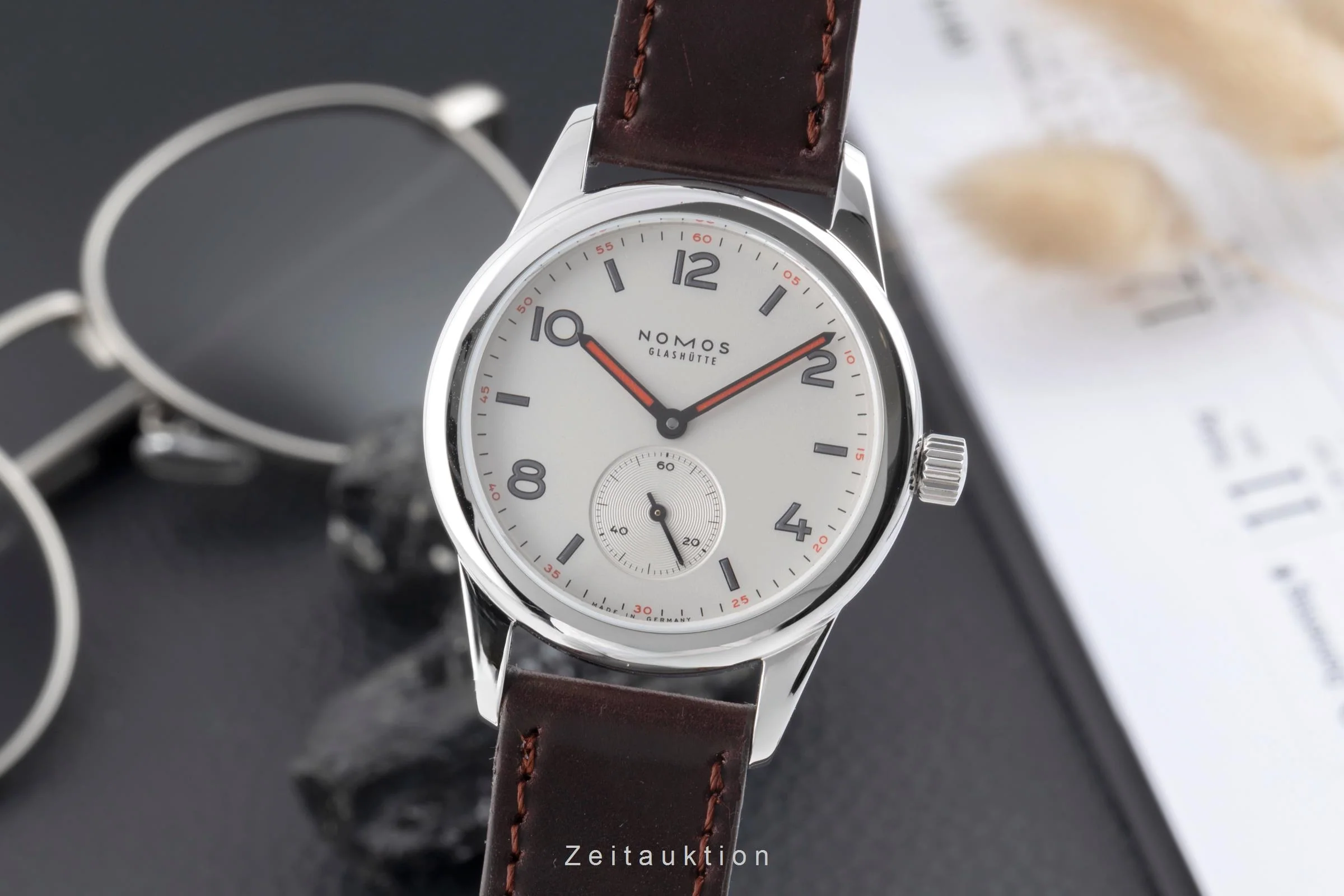 Nomos Club steel manual winding men's watch 703.1  [2504583] - Image 2