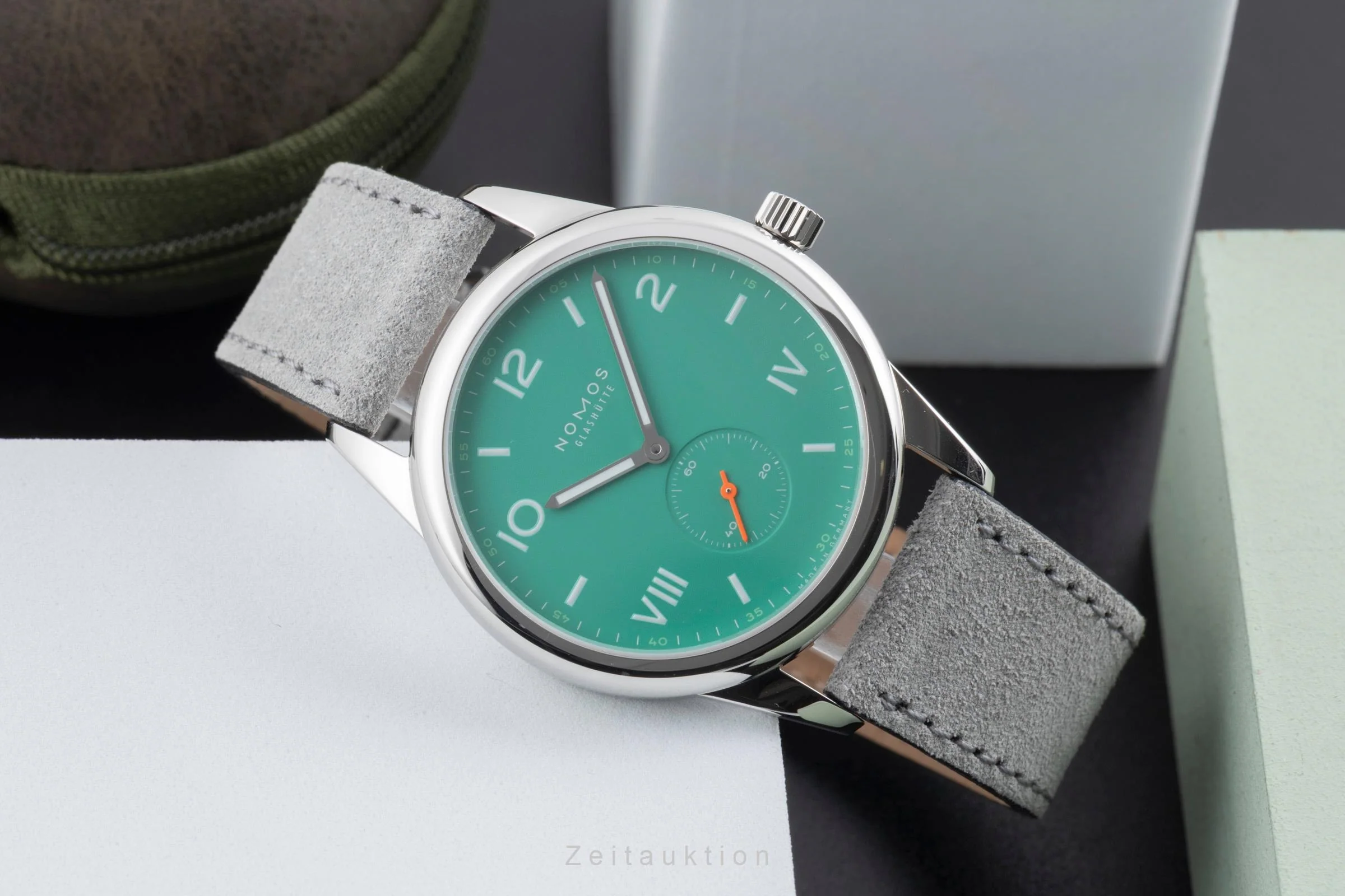 Nomos Club steel manual winding men's watch 726 LP: 1480EUR  [2600810] - Image 3