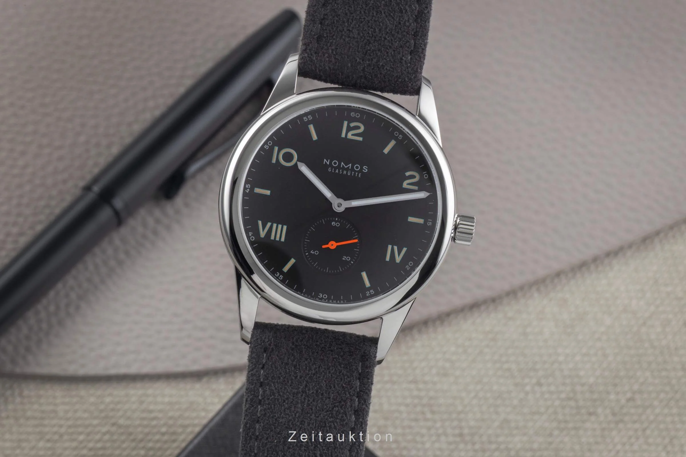 Nomos Club steel manual winding men's watch 736 LP: 0EUR  [2501519] - Image 2