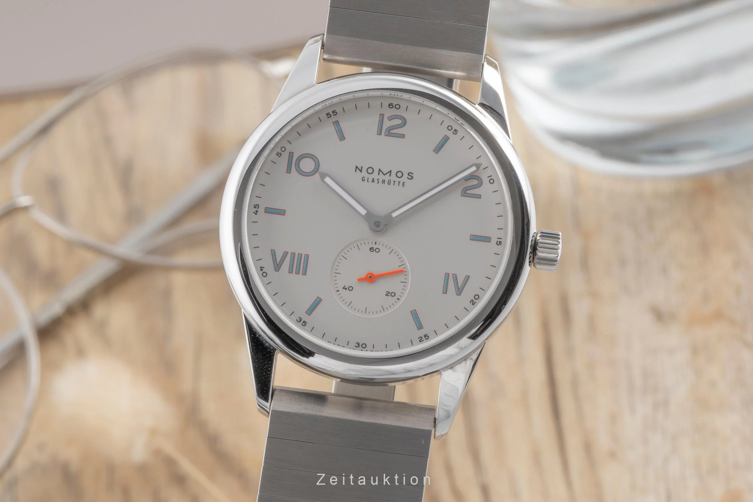 Nomos Club steel manual winding men's watch 737 LP: 1980EUR  [2503842] - Image 2