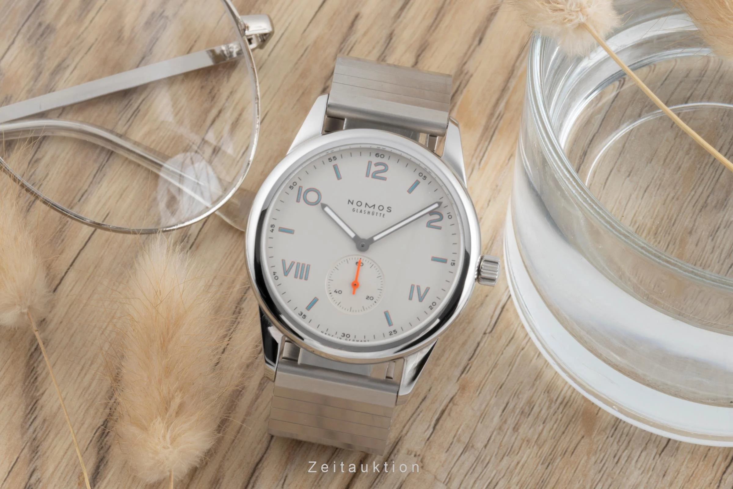 Nomos Club steel manual winding men's watch 737 LP: 1980EUR  [2503842] - Image 4