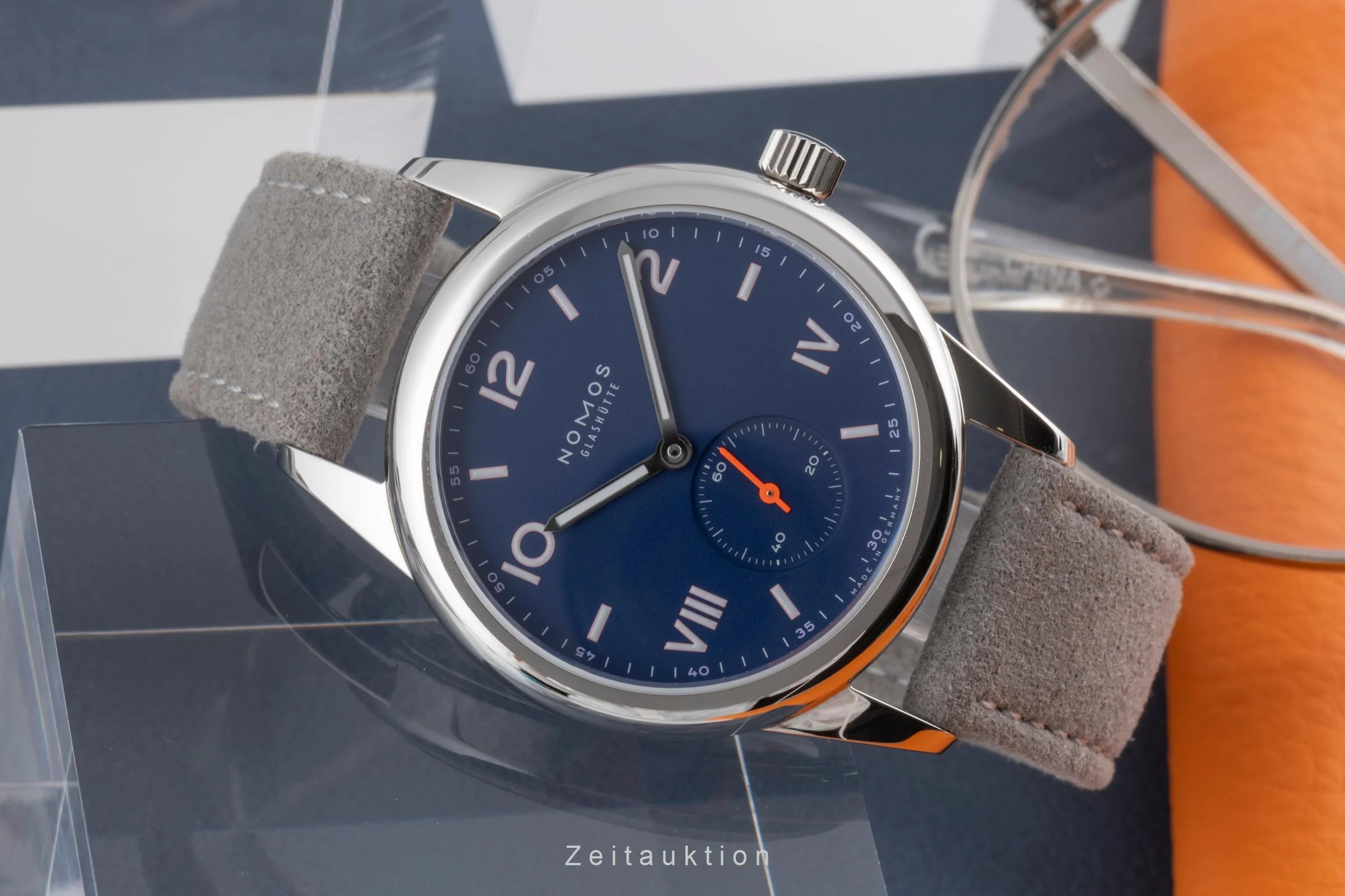Nomos Club steel manual winding unisex 719  [2505062] - Image 3
