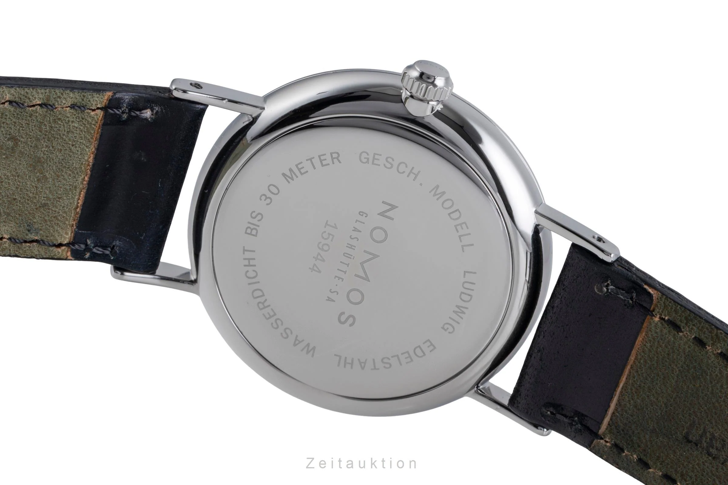Nomos Ludwig steel manual winding men's watch 201  [2600041] - Image 14